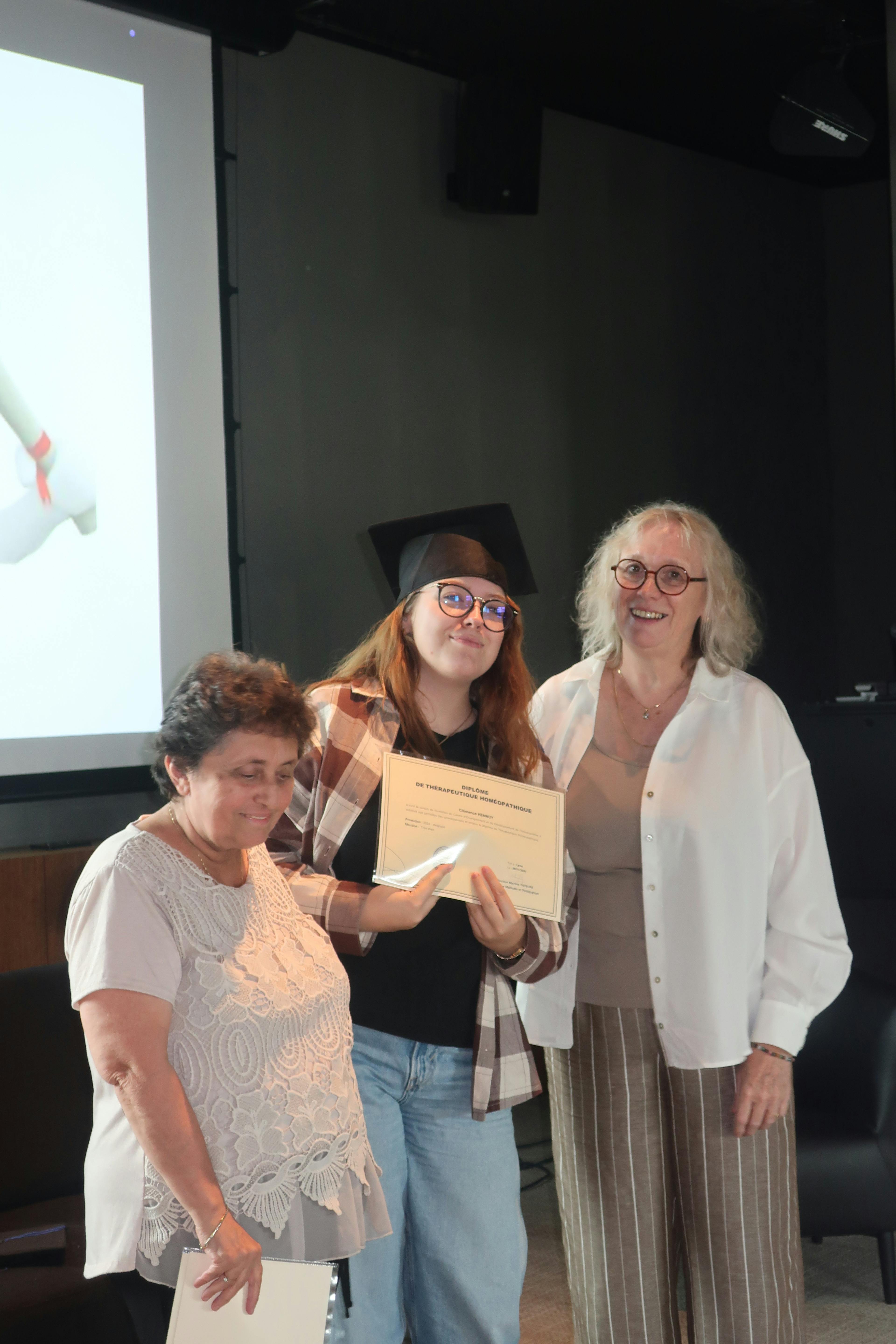 Remise des diplômes DTH Belgique 2025