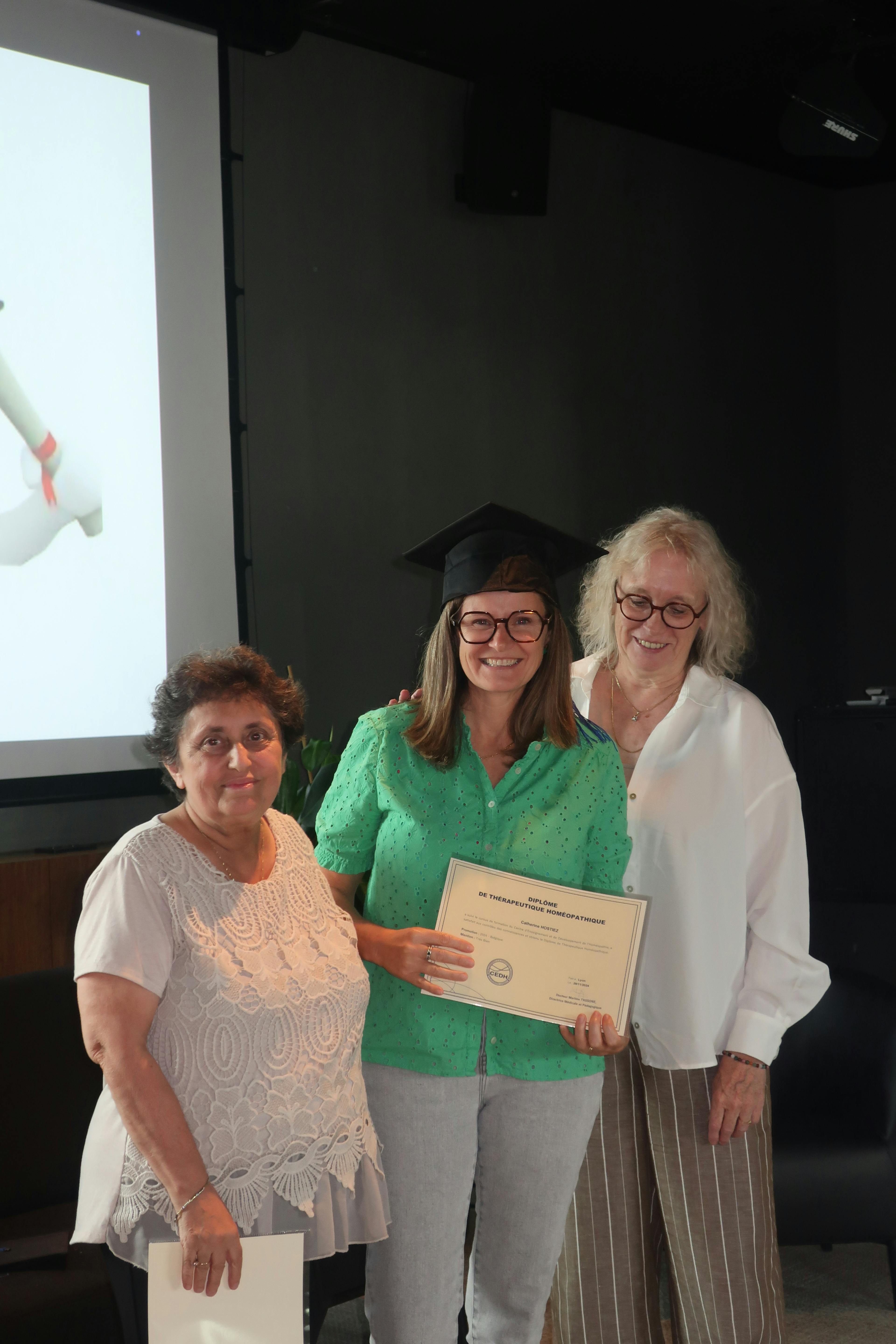 Remise des diplômes DTH Belgique 2025