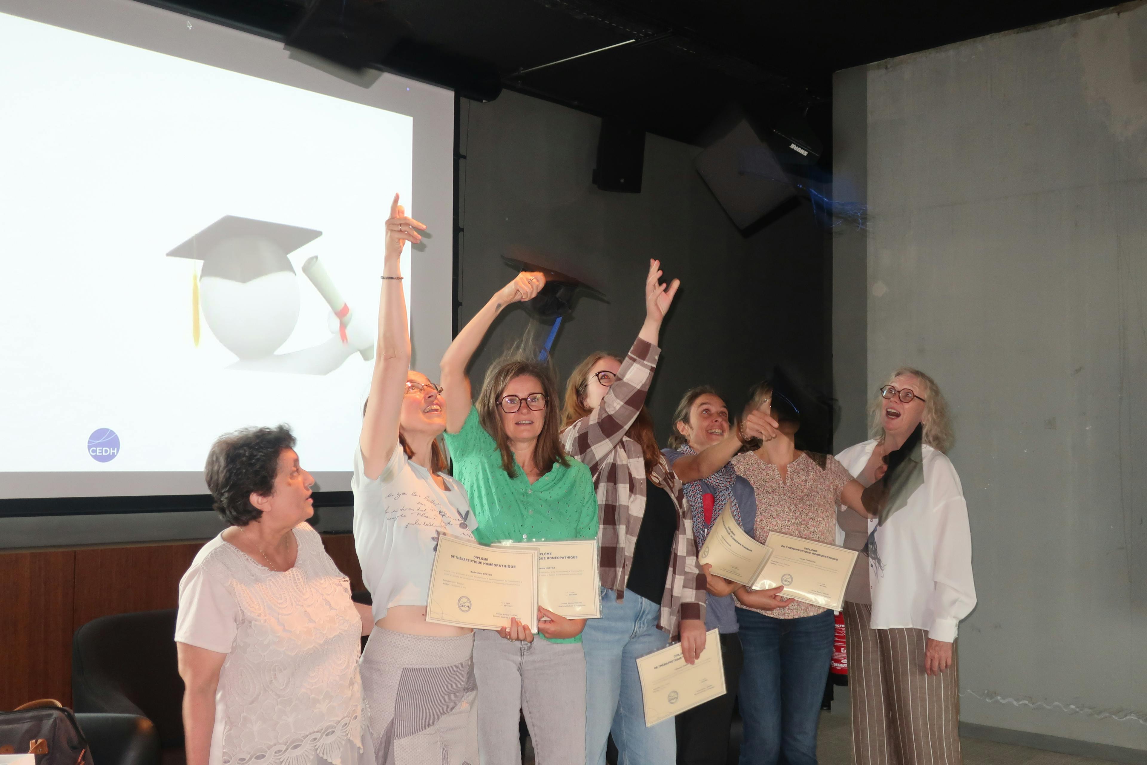 Remise des diplômes DTH Belgique 2025