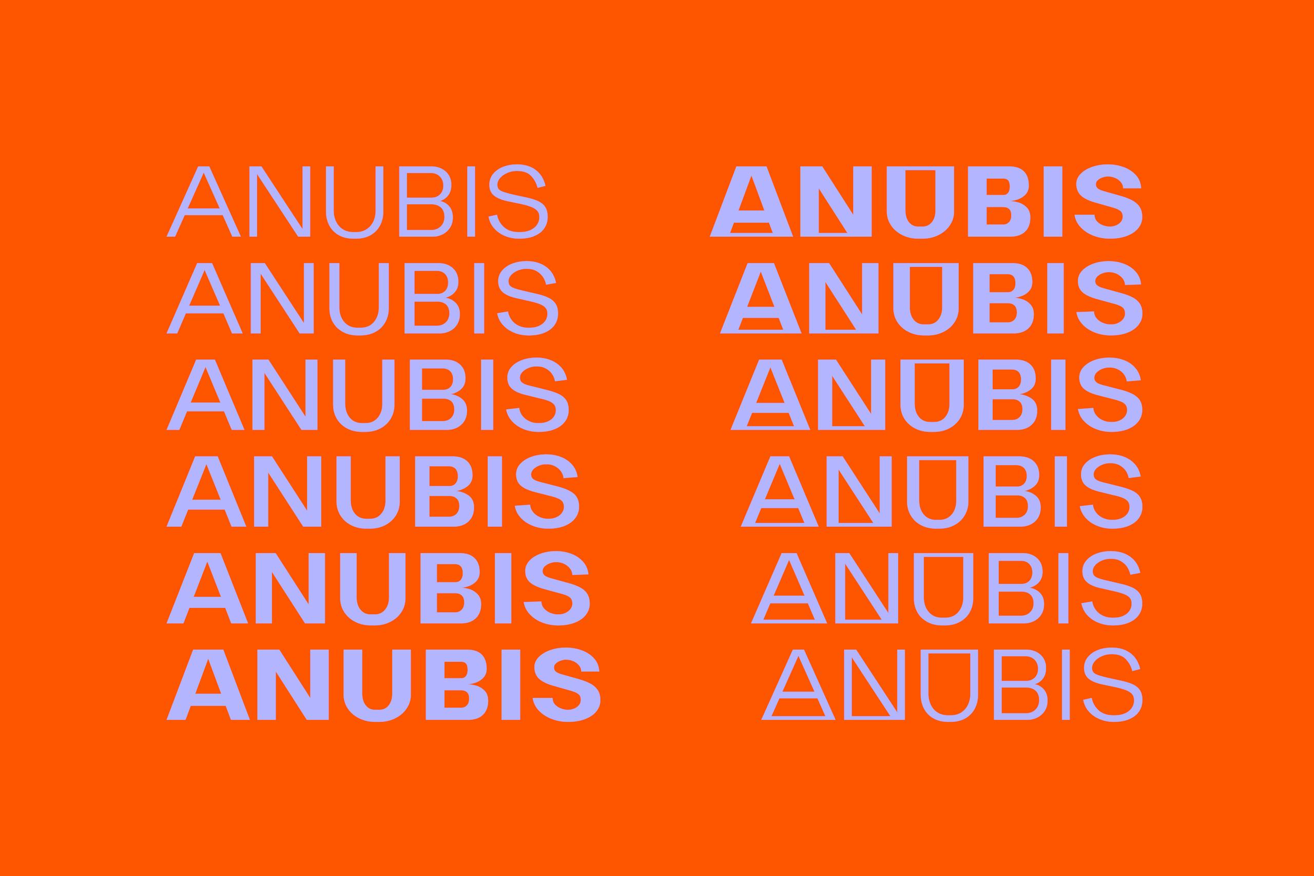 Anubis, Typeface, Gestaltung, Visuelle Gestaltung, Cedric Kegreiss, Basel, Grafik, Graphic, CH, Design