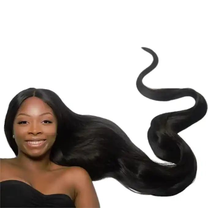 Natural Black Straight Handmade Human Hair