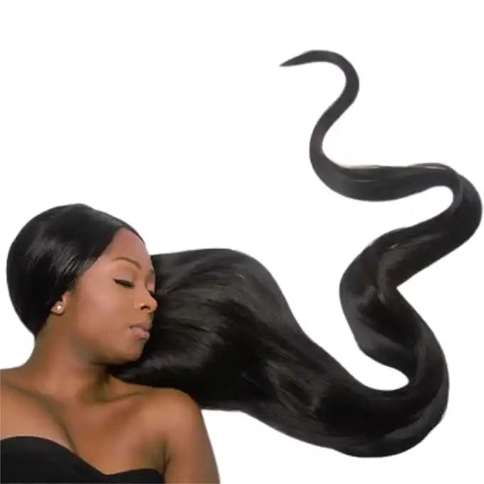 Natural Black Straight Handmade Human Hair