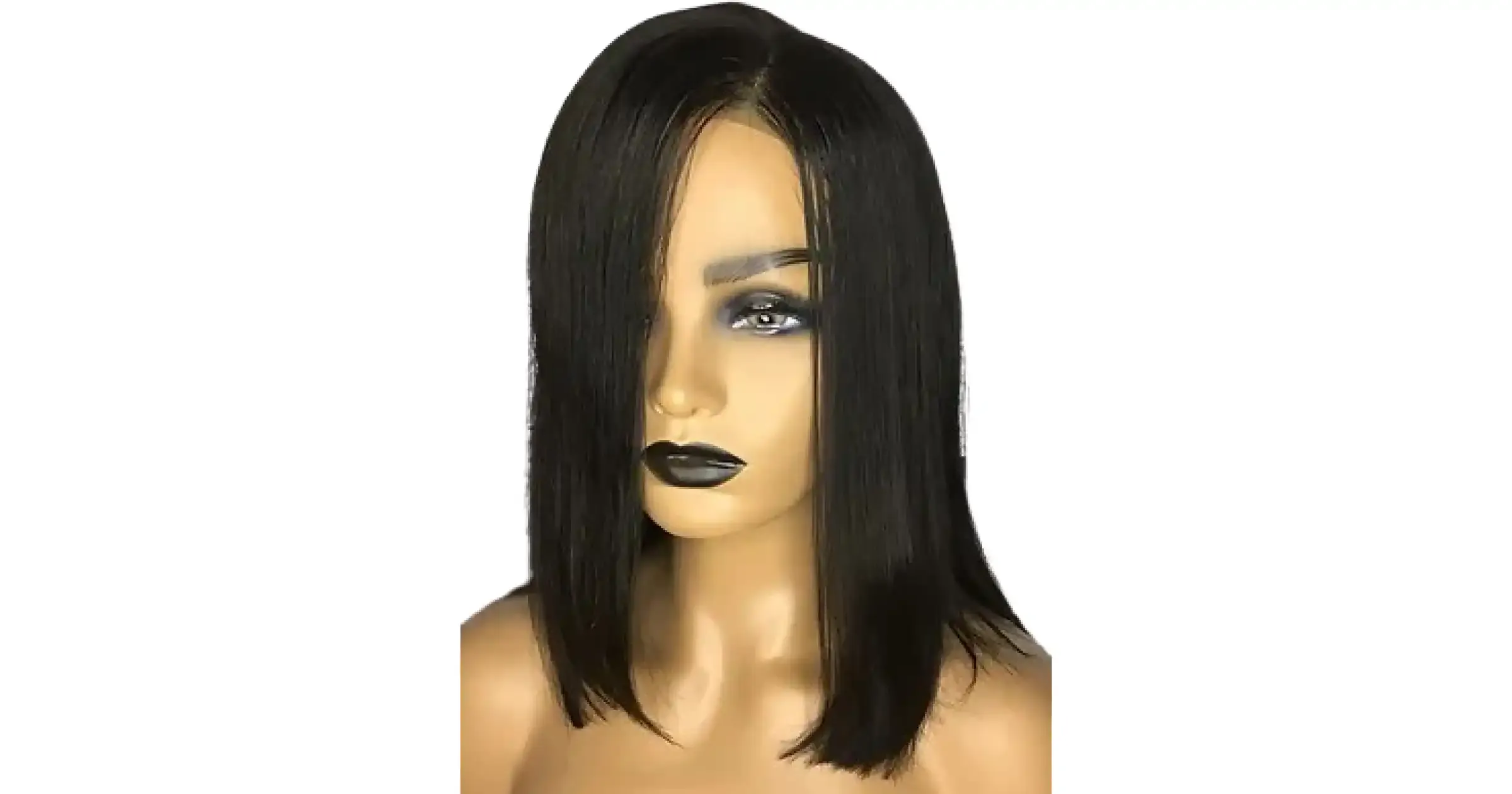 Straight Side Part Human Hair