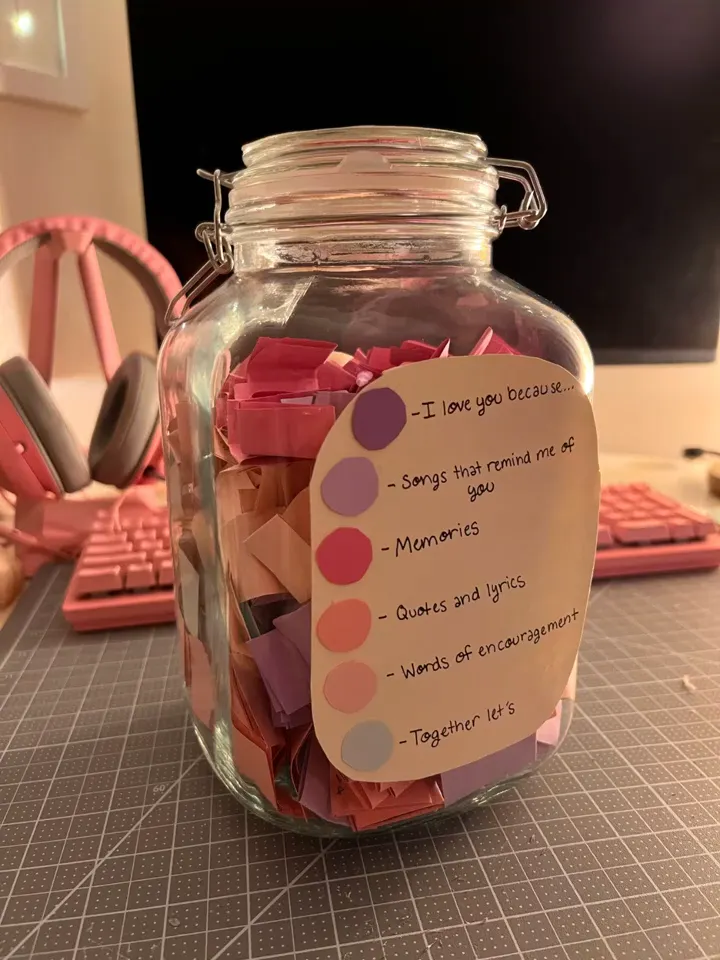 Reasons why i love you jar