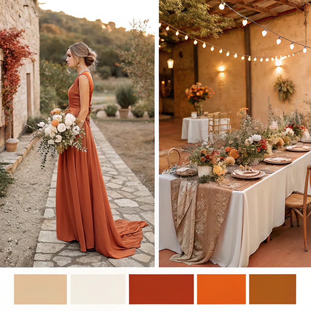 Rustic wedding theme