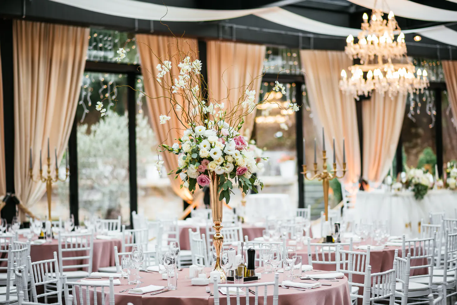 wedding venue decor