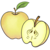 Baked Yellow Apple
