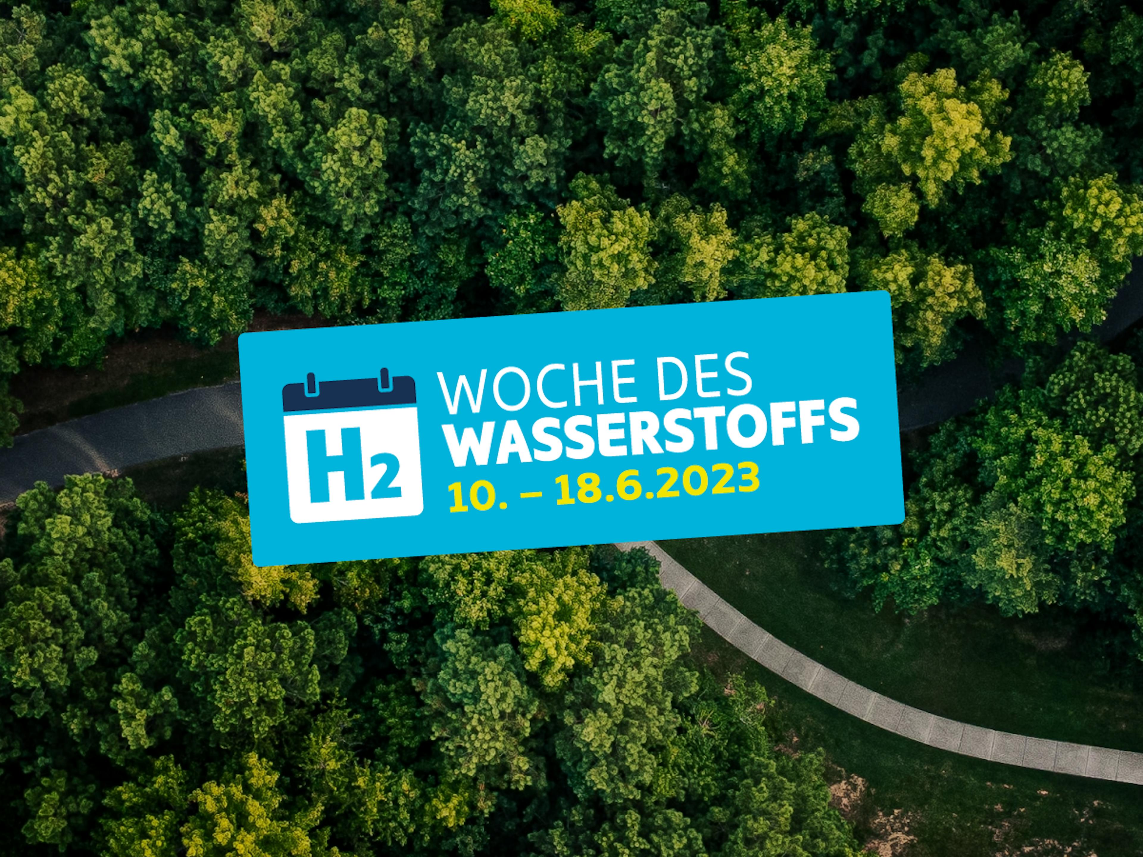 Abbildung zeigt die "Woche des Wasserstoffs"