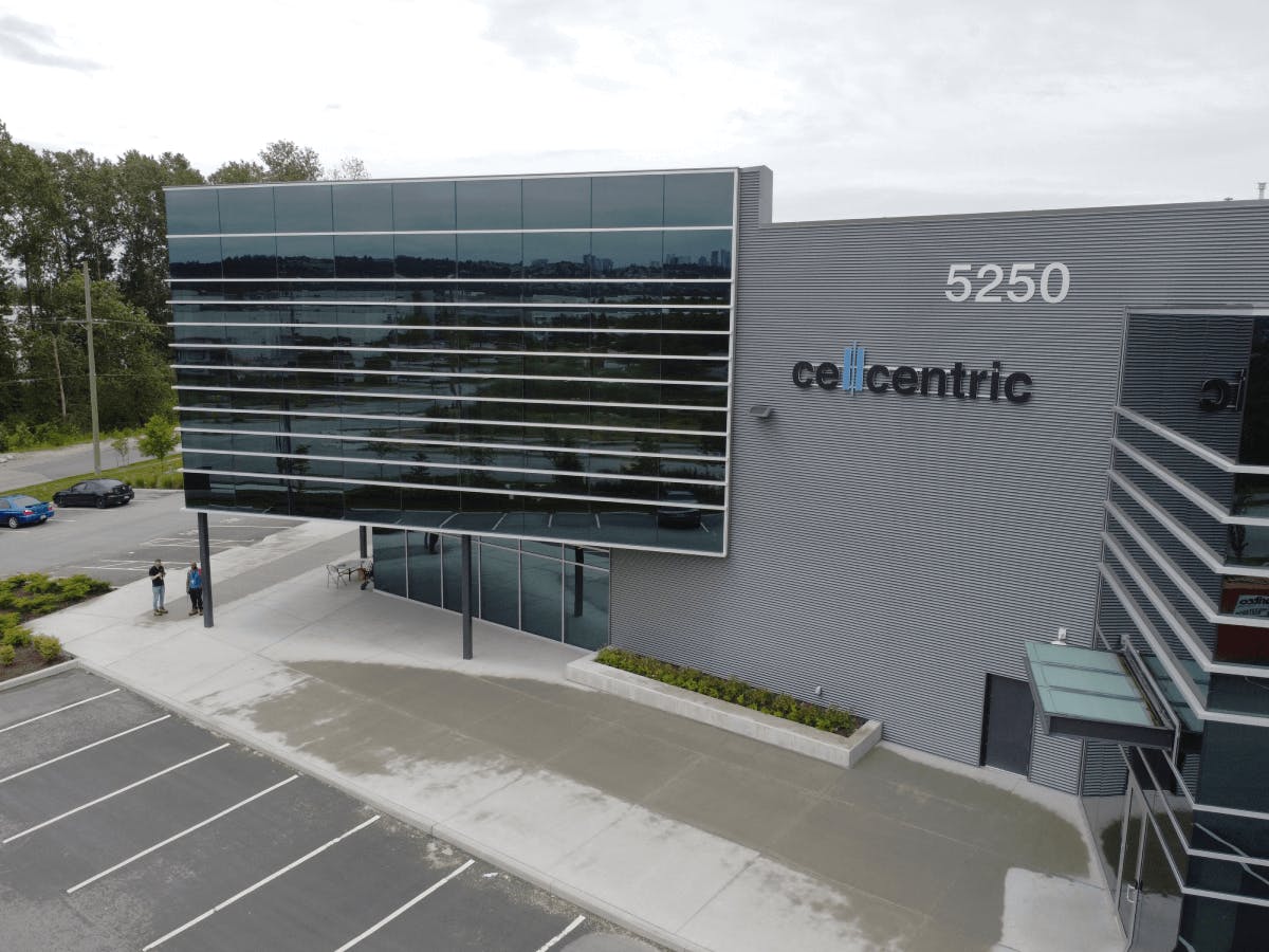Bild des Cellcentric Standortes Burnaby in Kanada