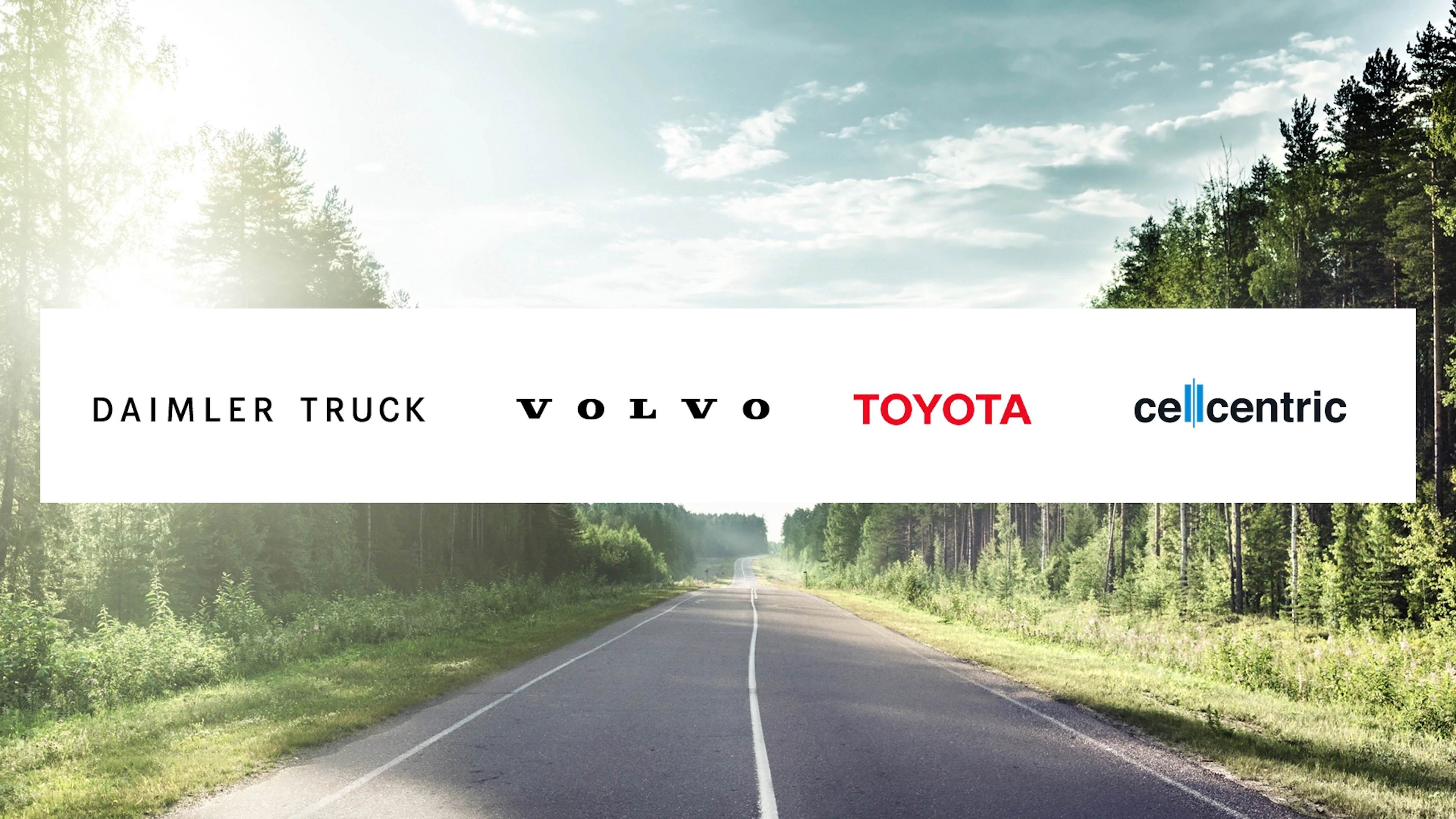 Pressemitteilung Daimler Truck, Volvo Group, Toyota Motor Corporation und cellcentric