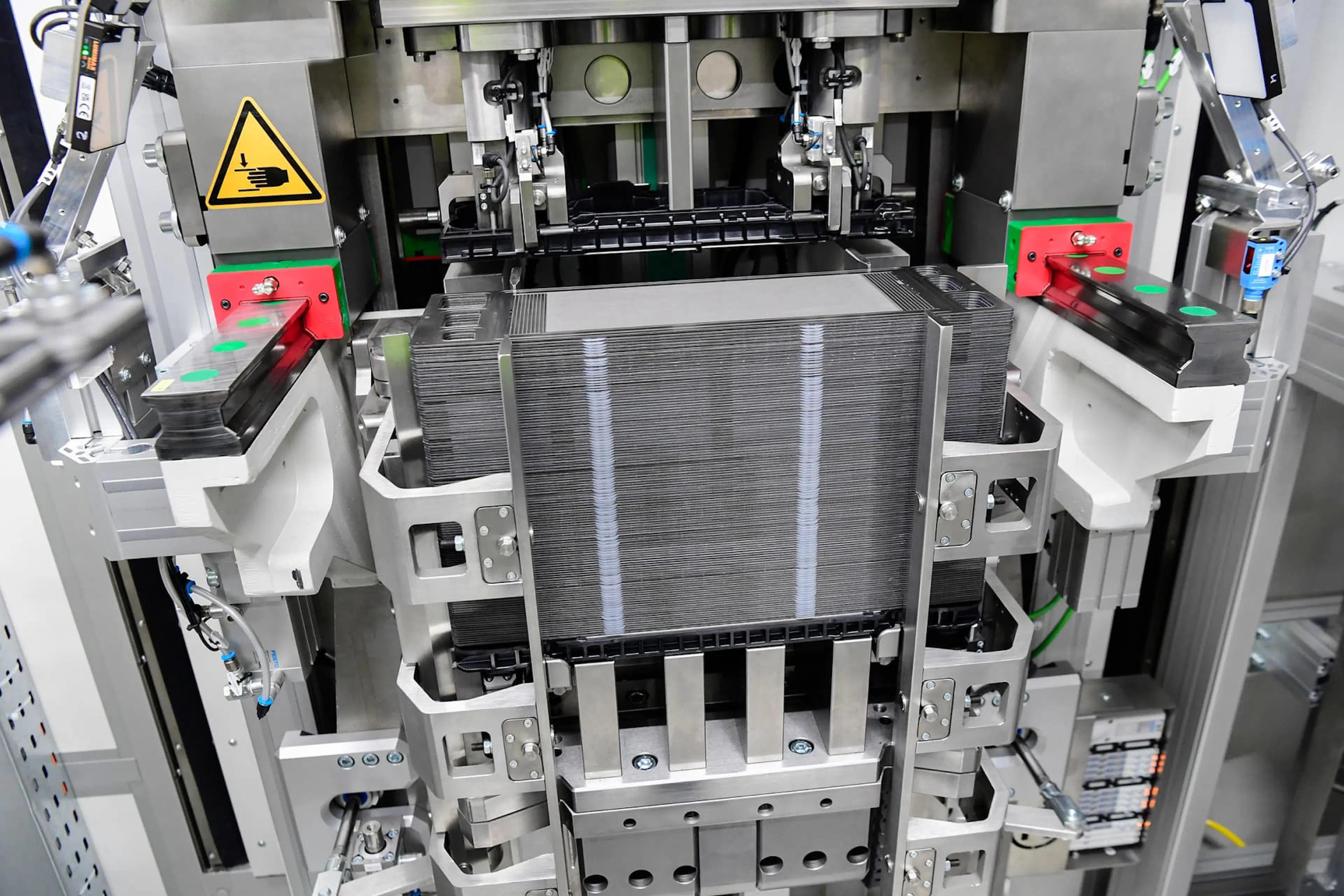 An automated production line of the fuel cell of cellcentric