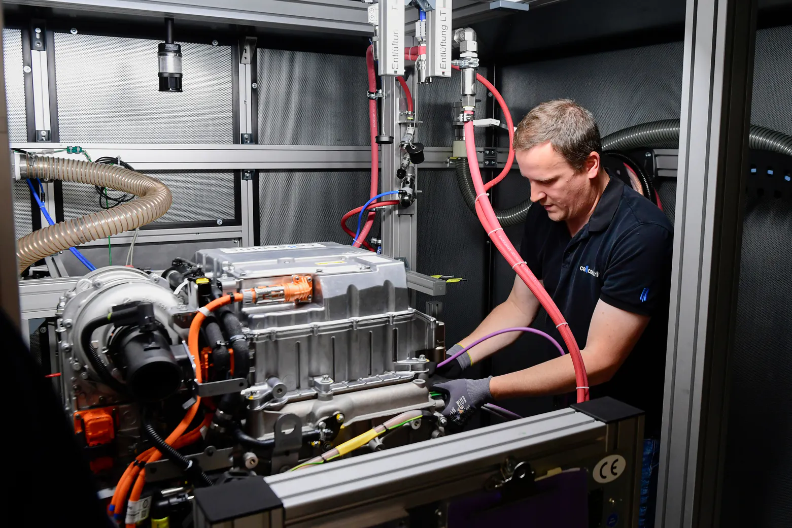 cellcentric employees in production