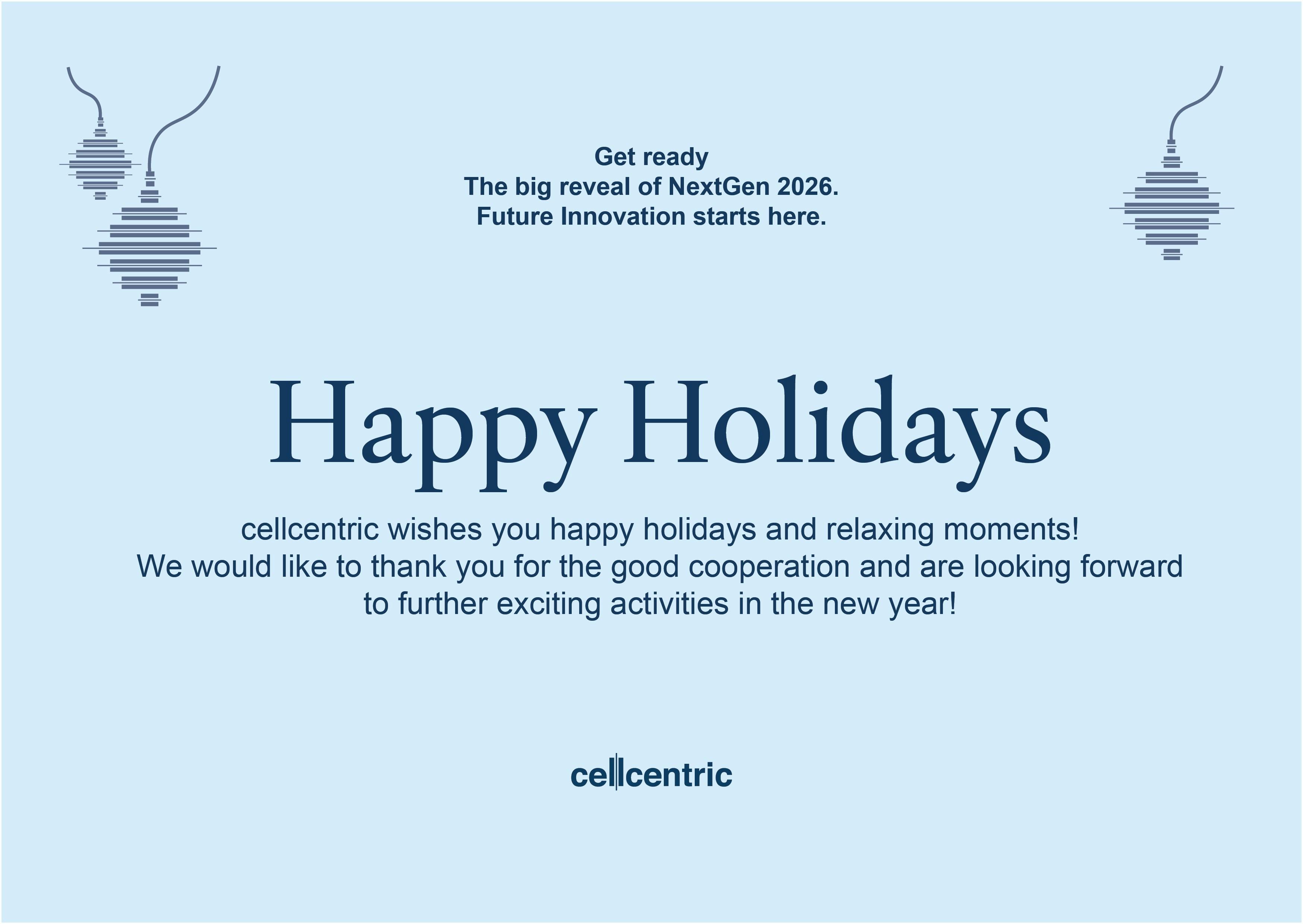 Happy Holiday wishes by cellcentric