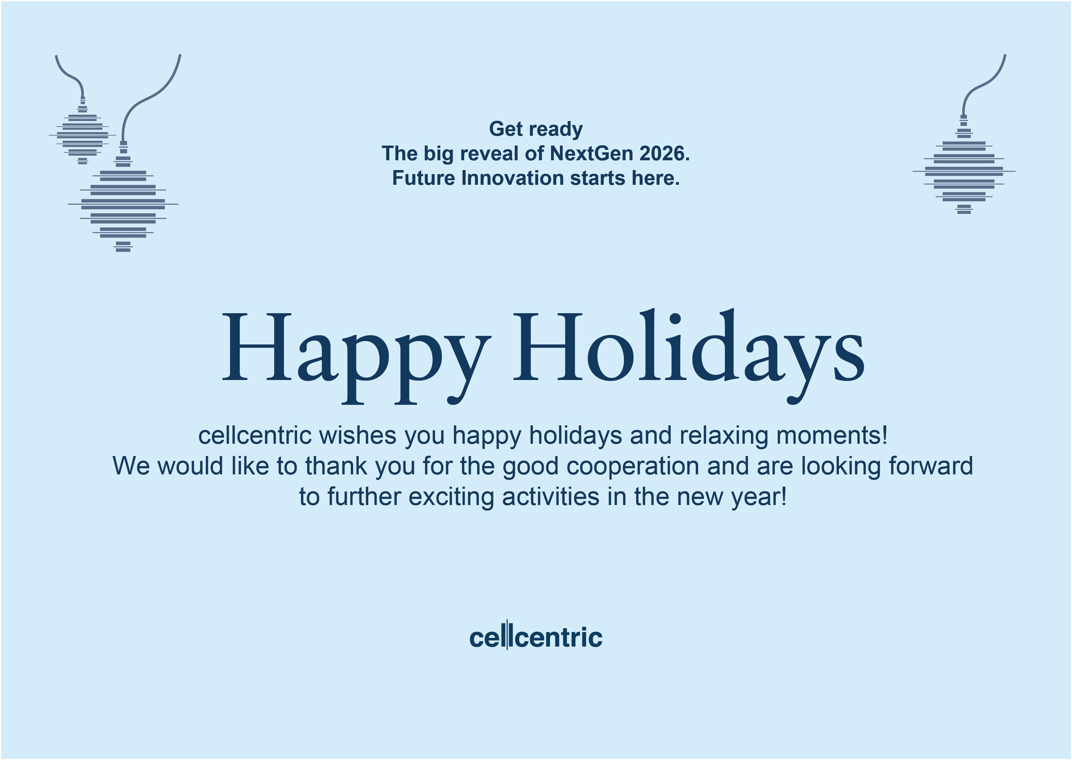 Happy Holiday wishes by cellcentric