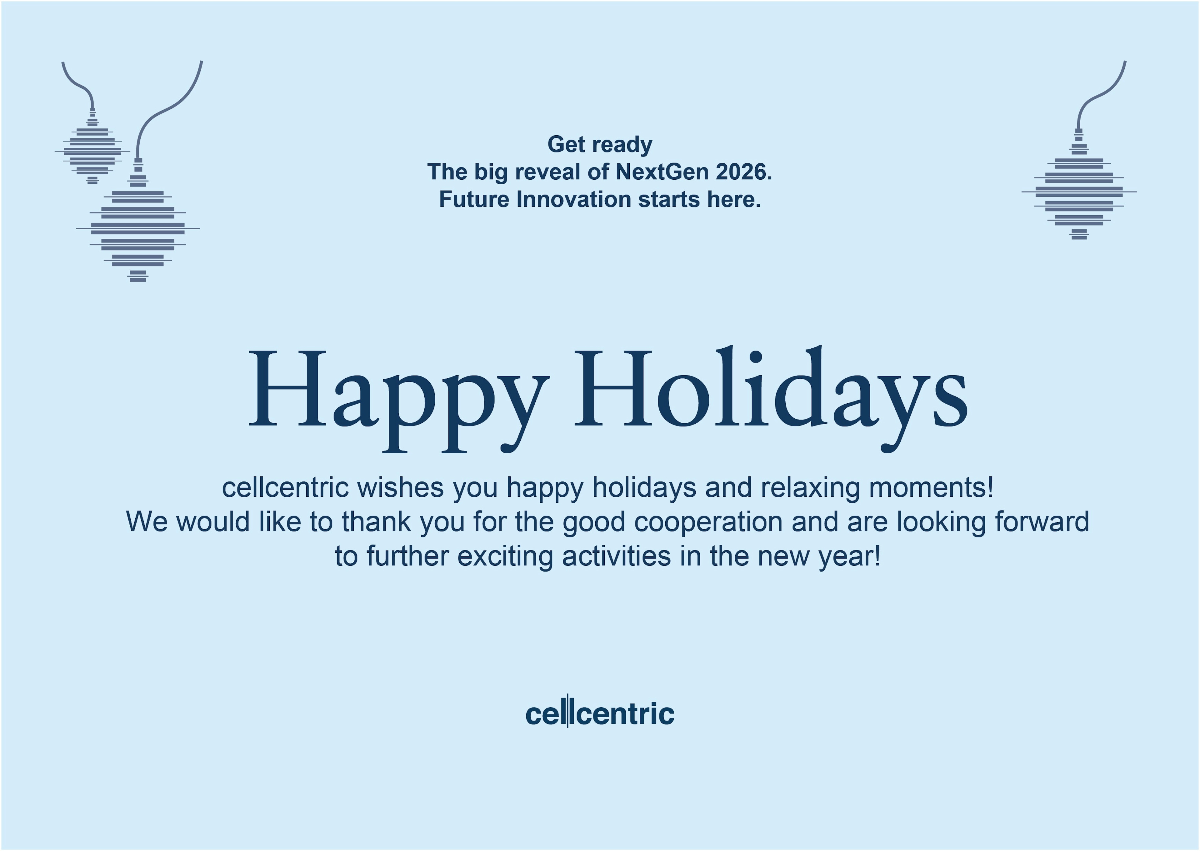 Happy Holiday wishes by cellcentric