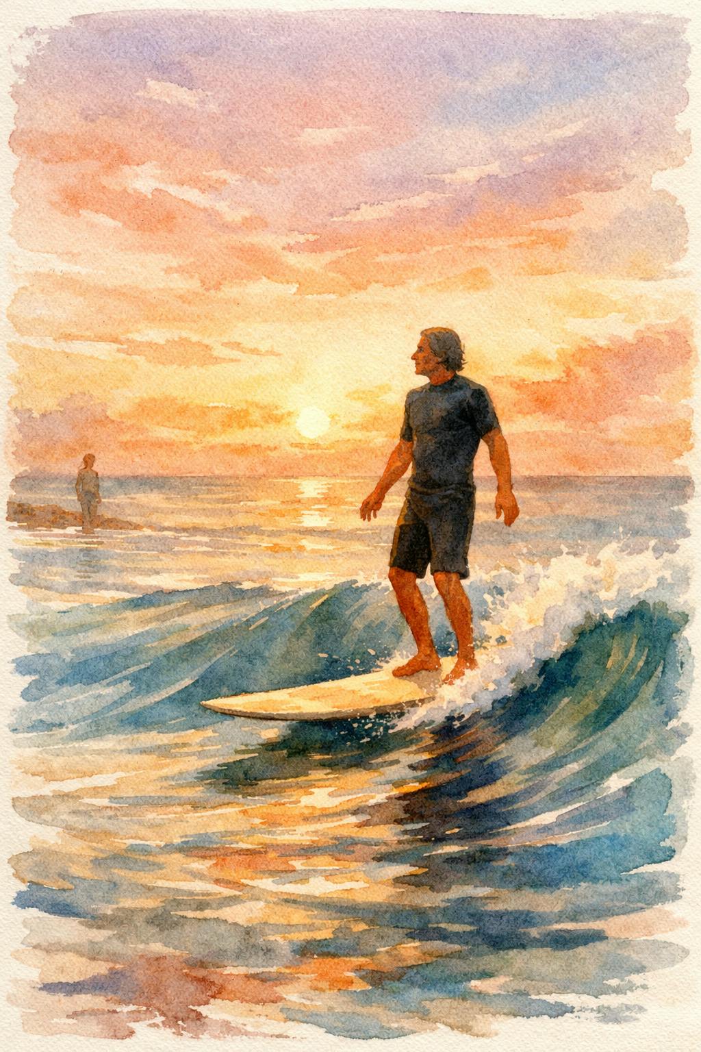 The Older You Get, the Better You Surf