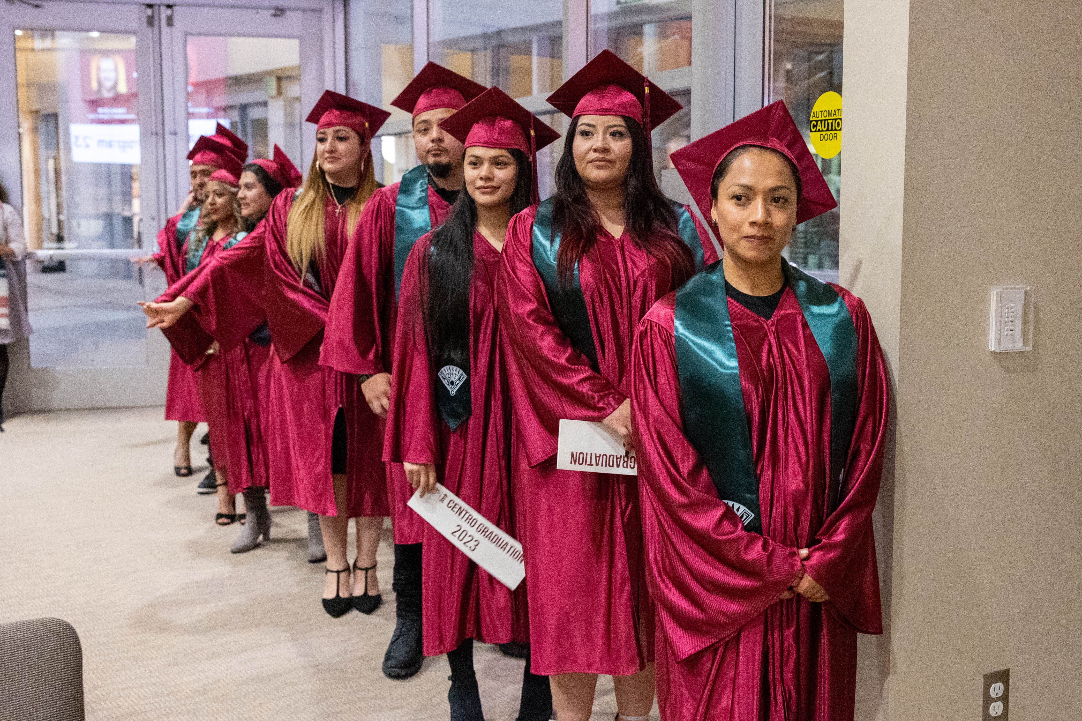 University graduates celebrating academic achievement