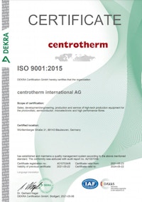 ISO 9001:2015 Certificate