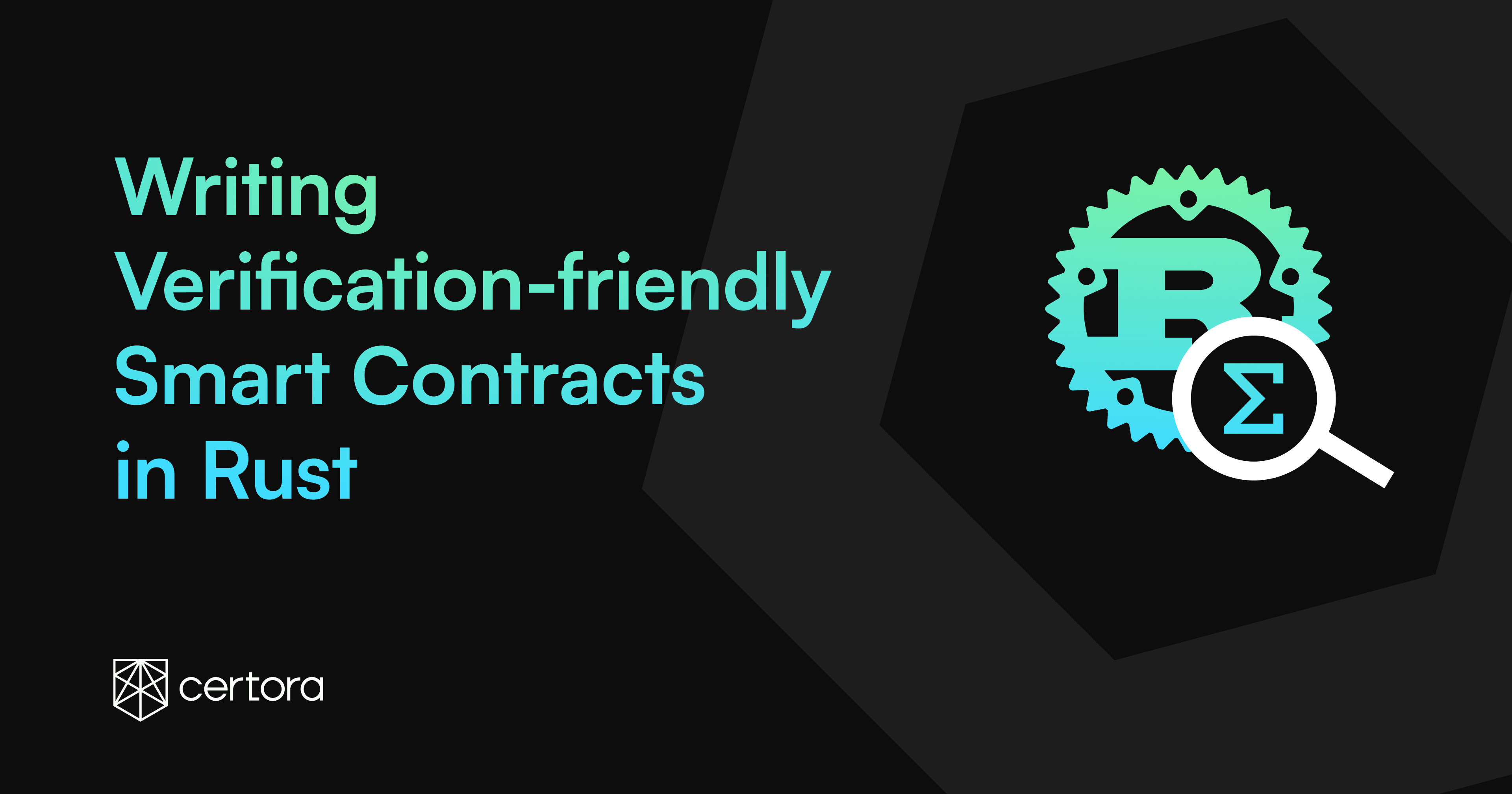 Writing Verification-Friendly Contracts in Rust