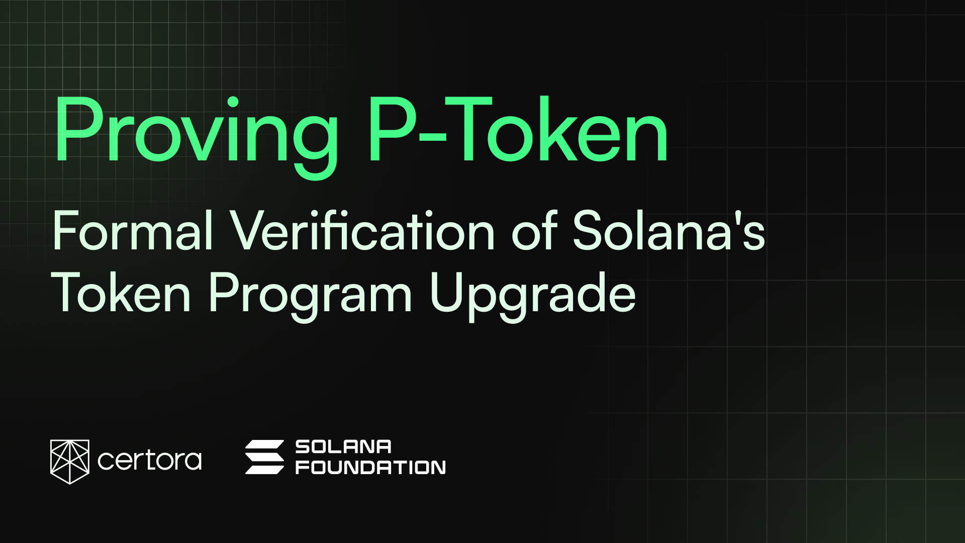 Proving P-Token: Formal Verification of Solana's Token Program Upgrade