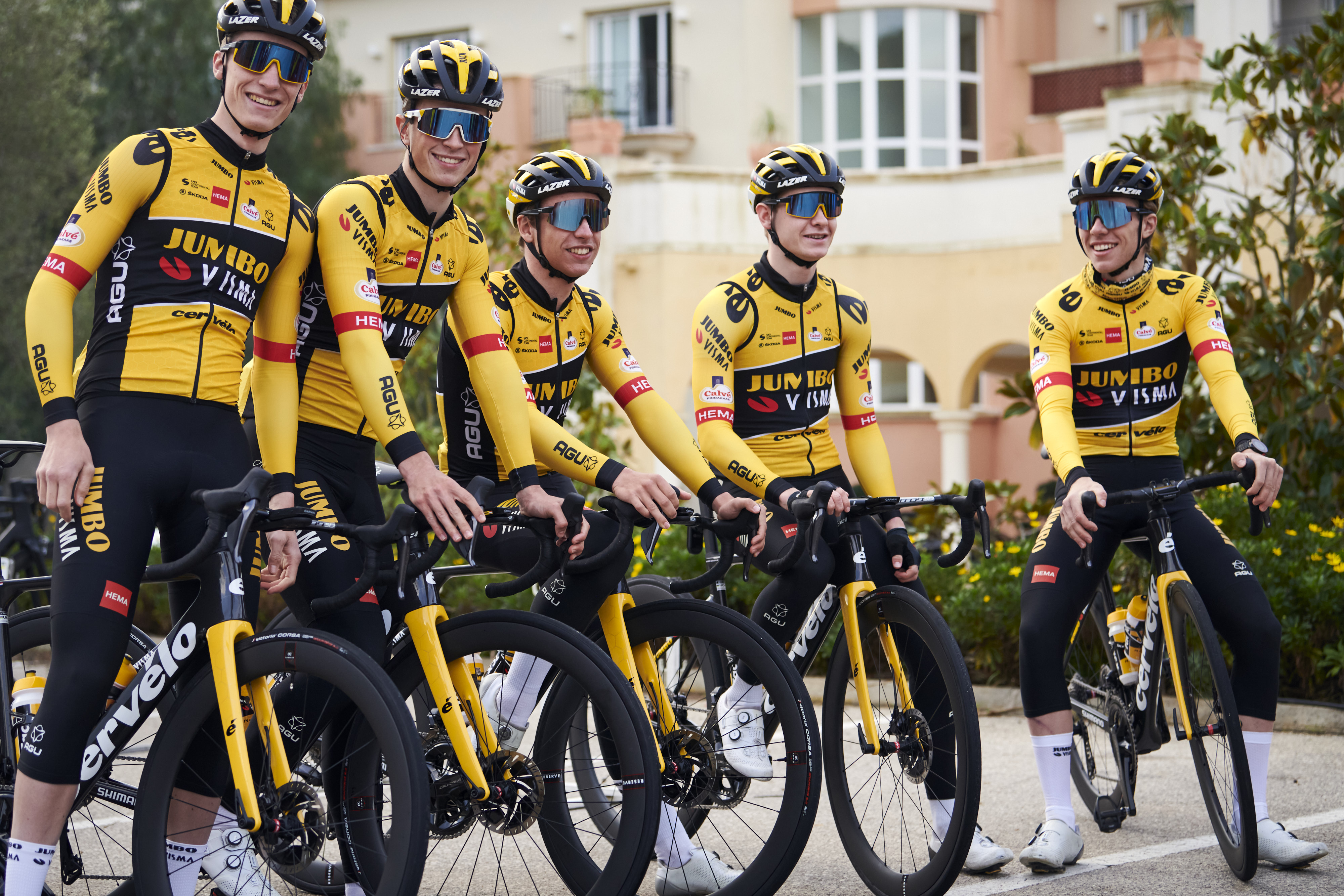 Jumbo Visma Cervelo Bike Clothing Team Visma Lease A Bike Official