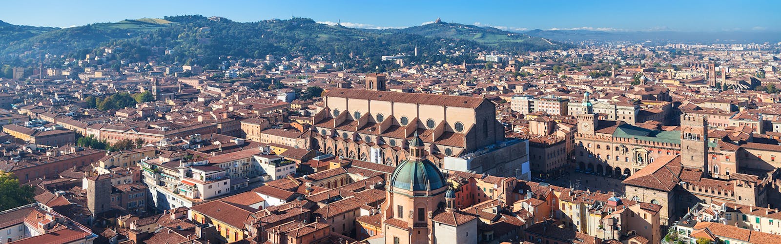 Bologna vista dall'alto