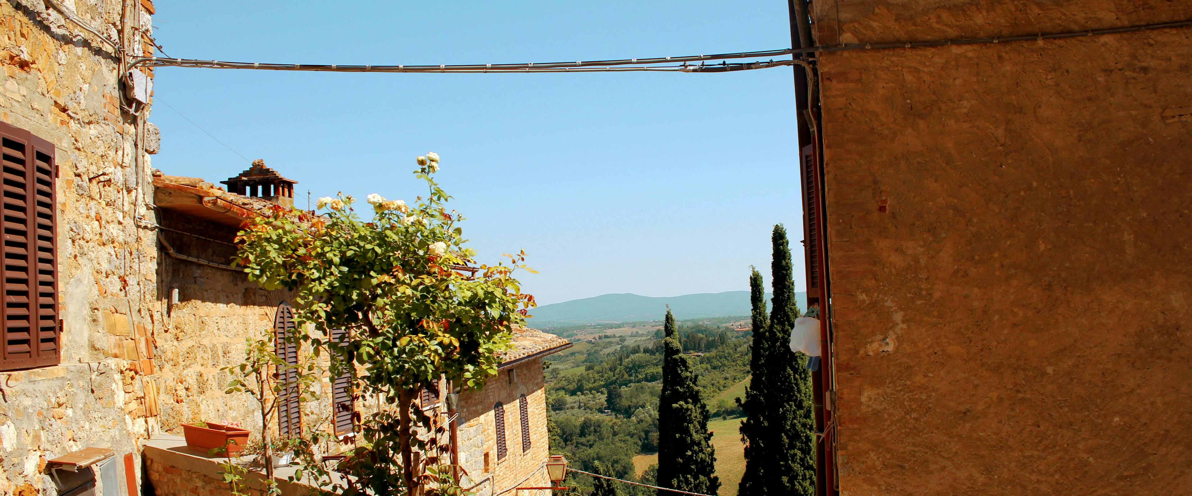 View of an Italian Village