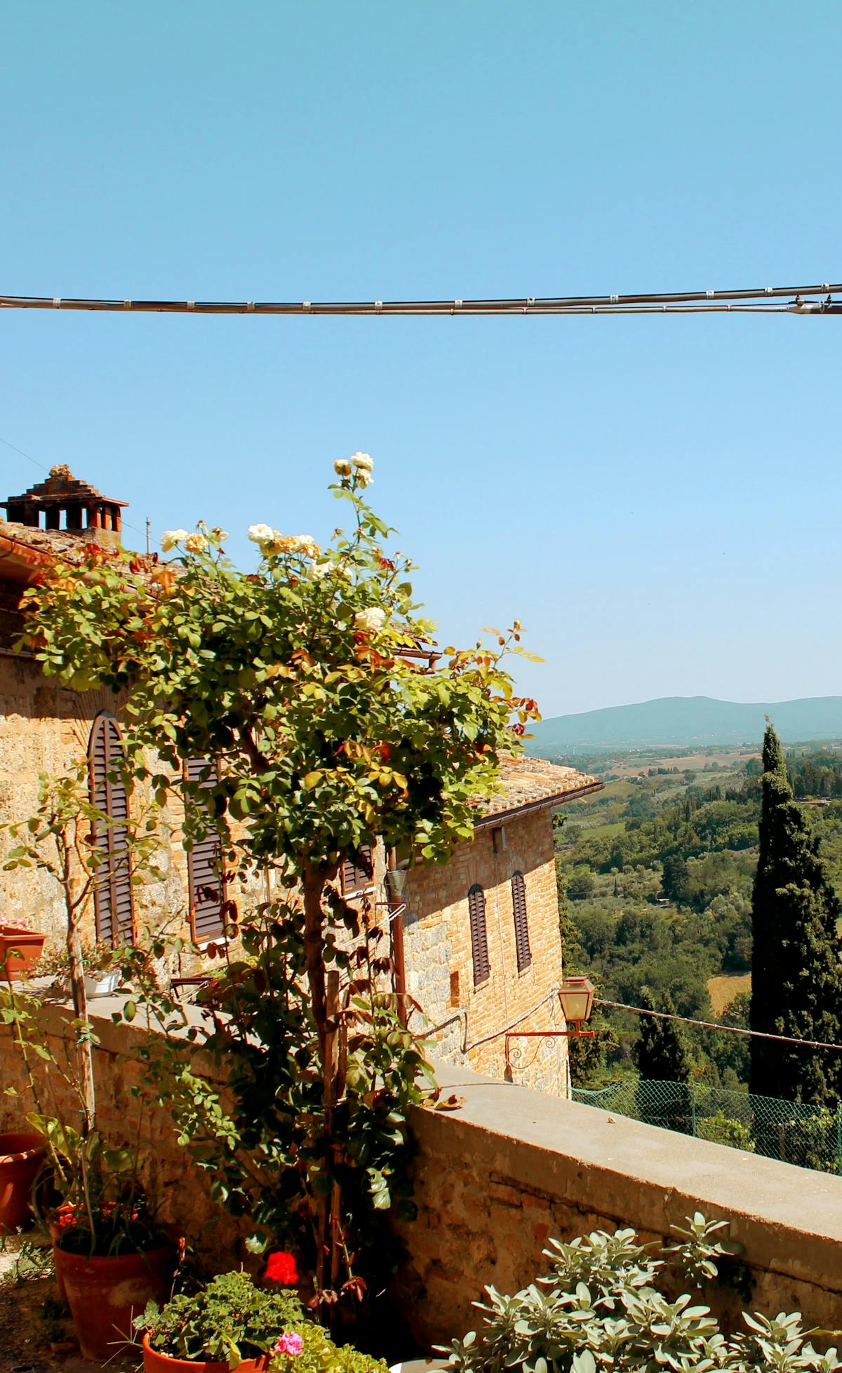 View of an Italian Village