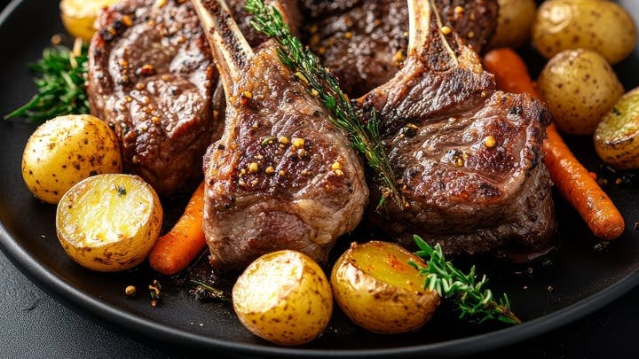 Roasted Lamb