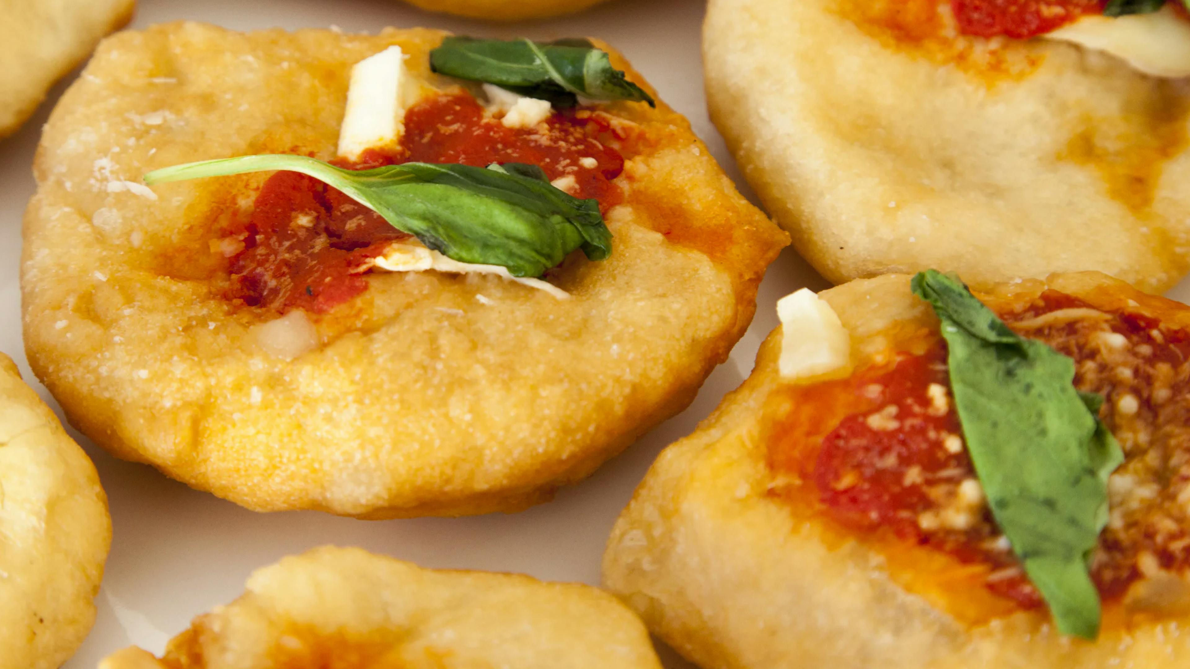 fried pizzas