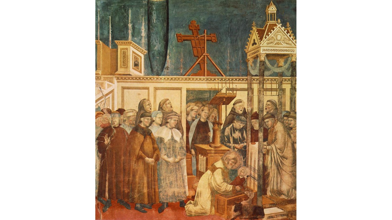 Presepe di Greccio San Francesco