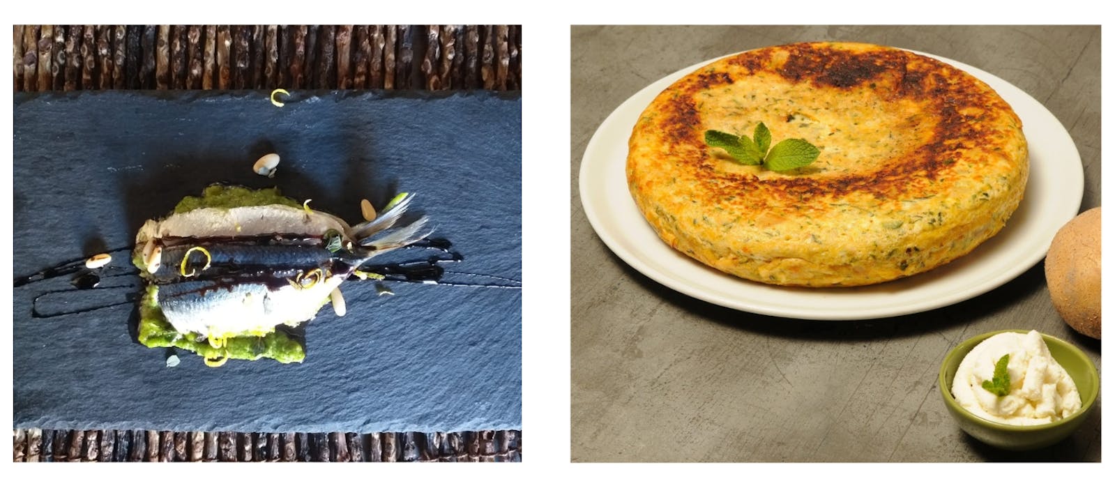 frittata patate e sarde cicchetti