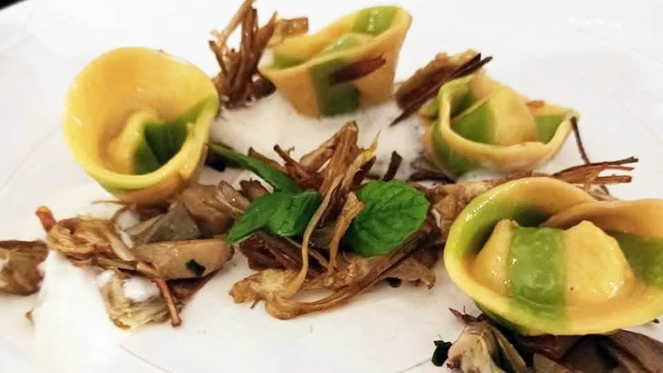 Tortelli ai carciofi