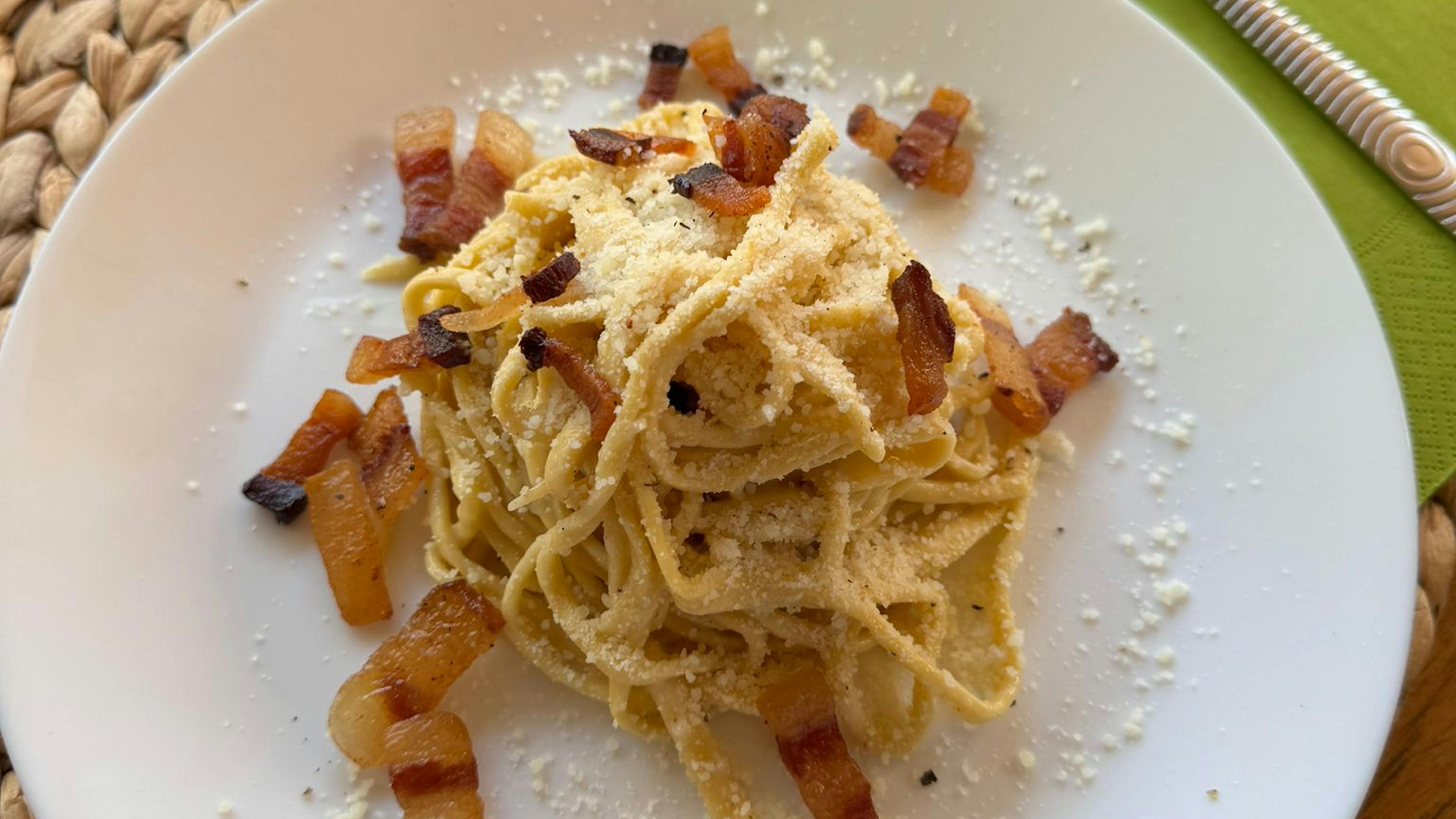 gricia piatto tonnarello