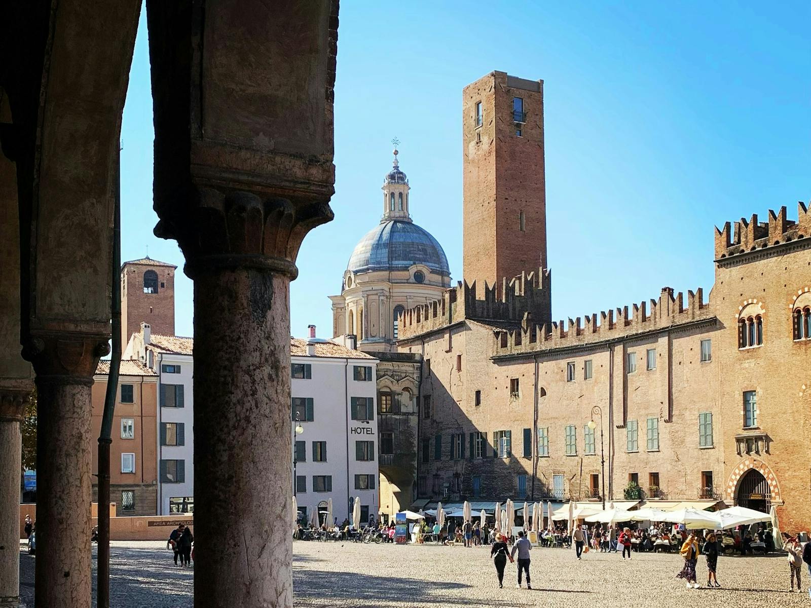 Mantova, piazza principale