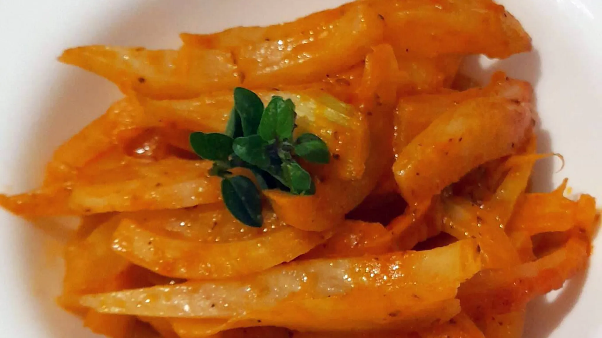 Fenouils à la tomate de la Cesarina Anna