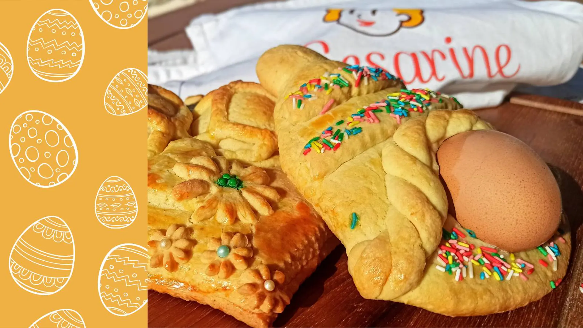 Cudduraci (Easter cookies)