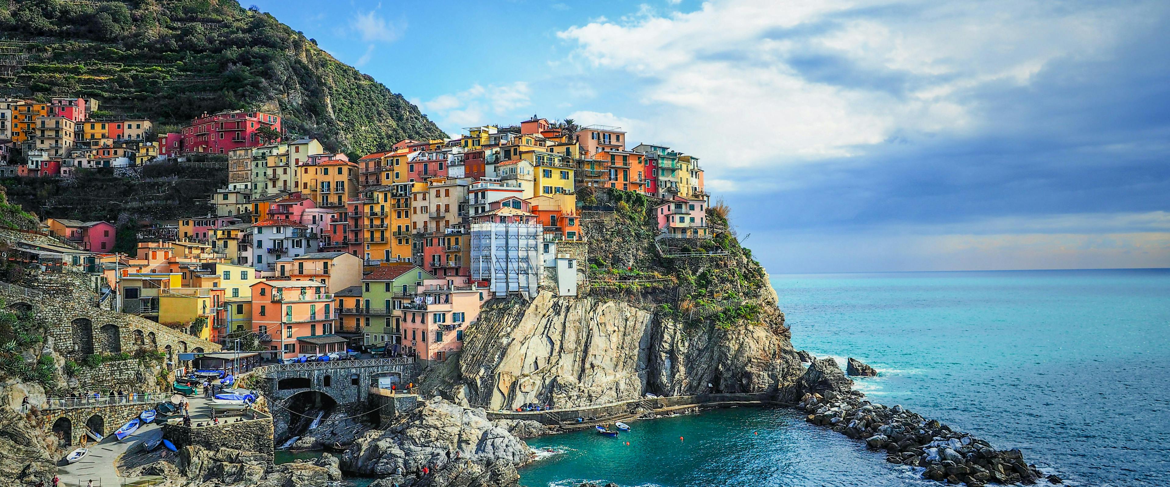 Cinque Terre, mare, scogliera, Liguria