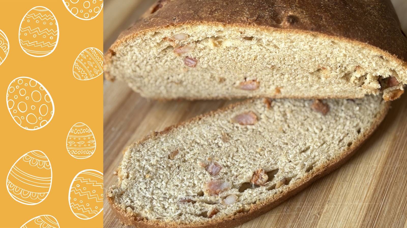 Ciaccia with lardons