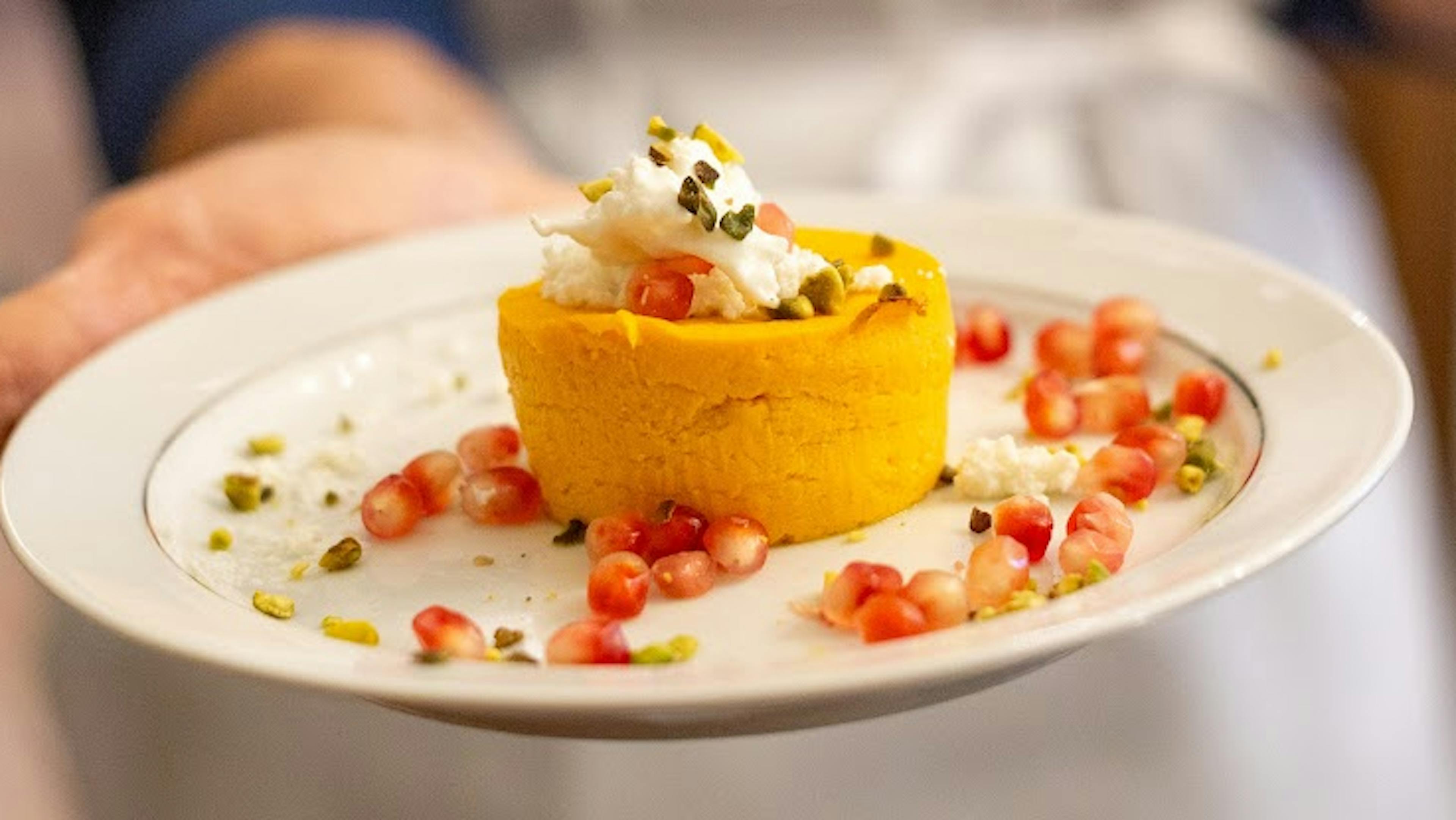Carrot and broccoli flan by Cesarina Michela