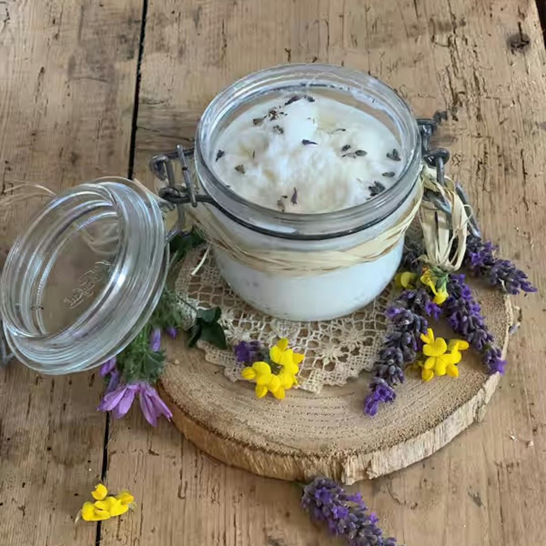 gelato alla lavanda