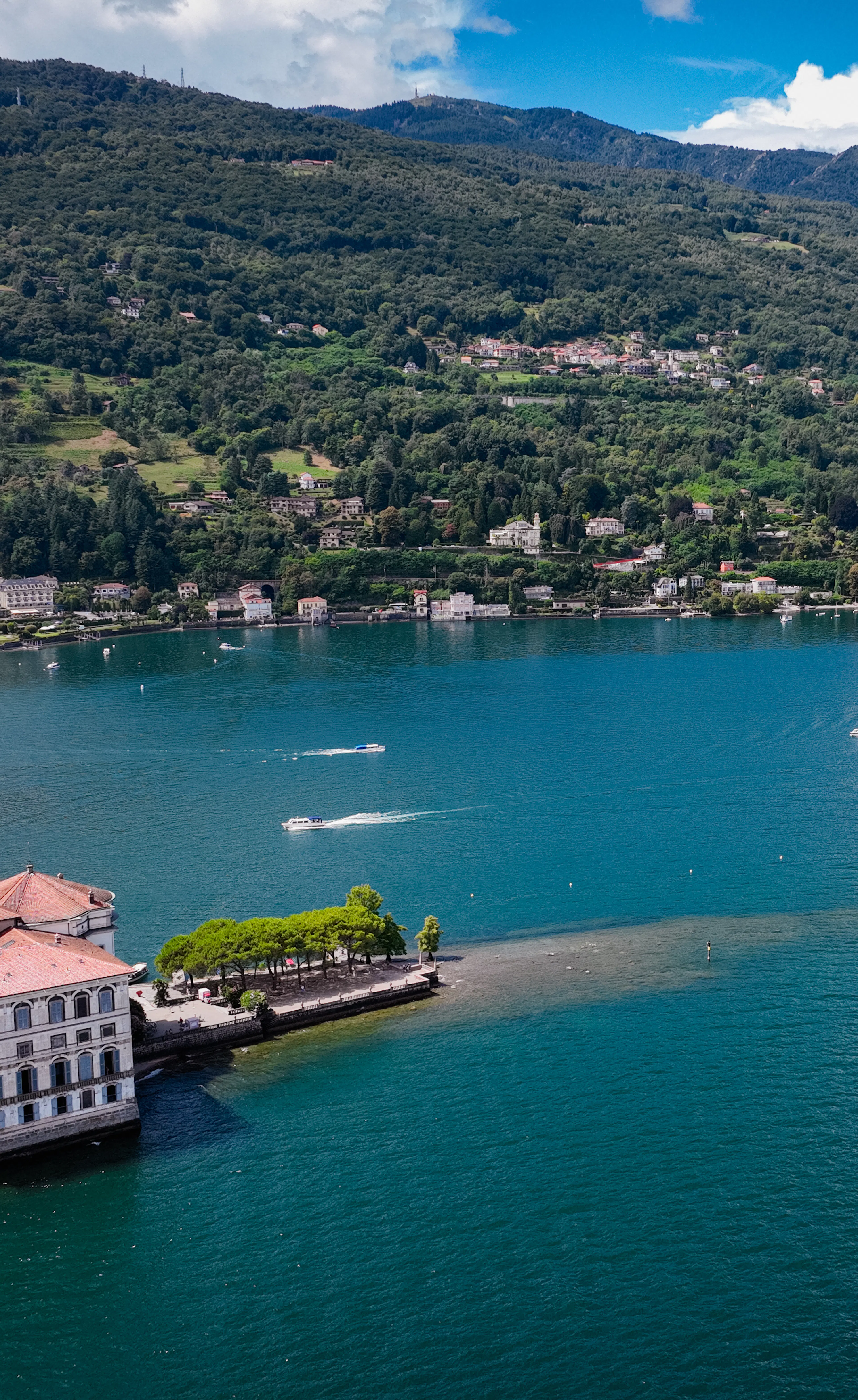 Vista Lago Maggiore con isole