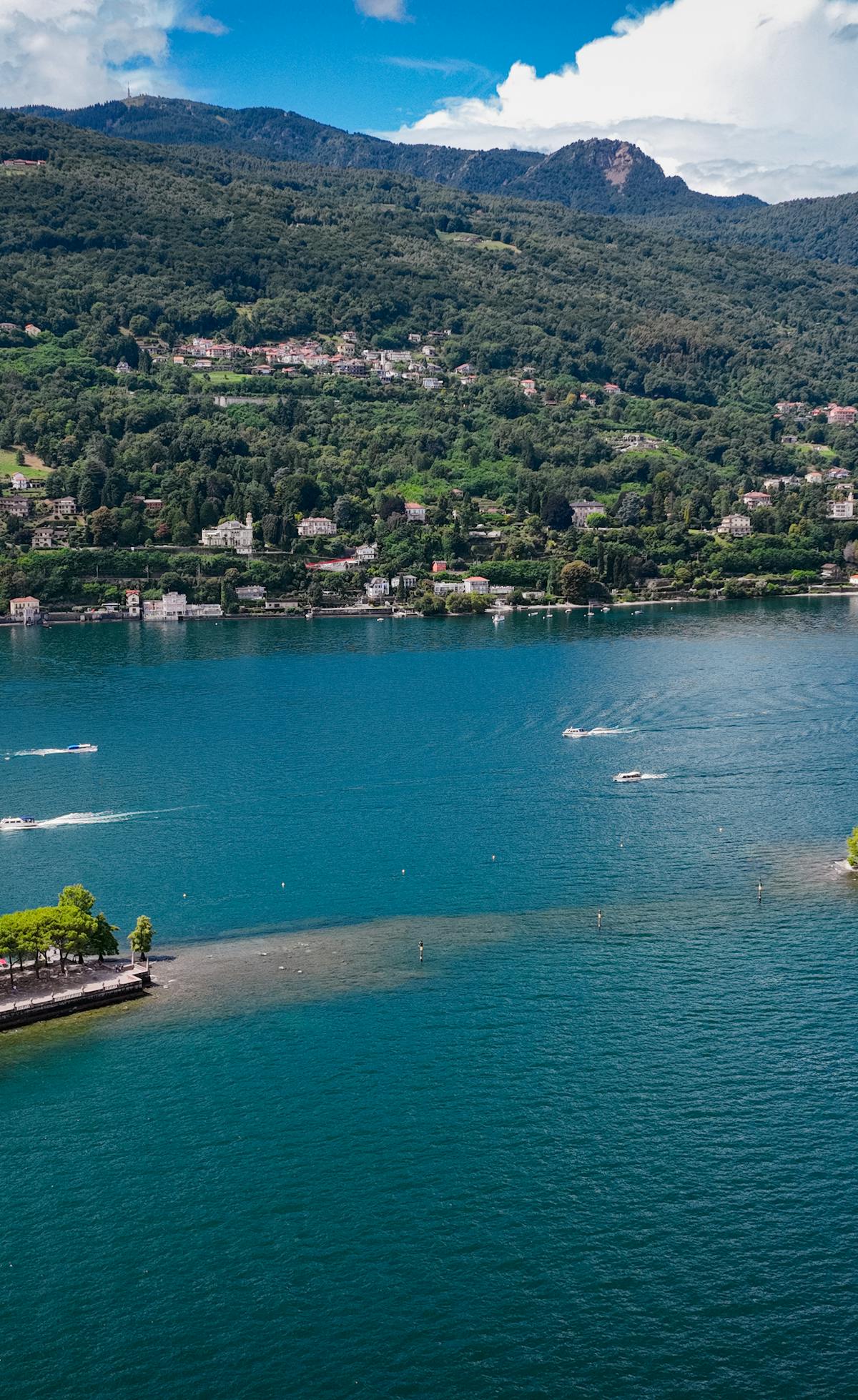Vista Lago Maggiore con isole