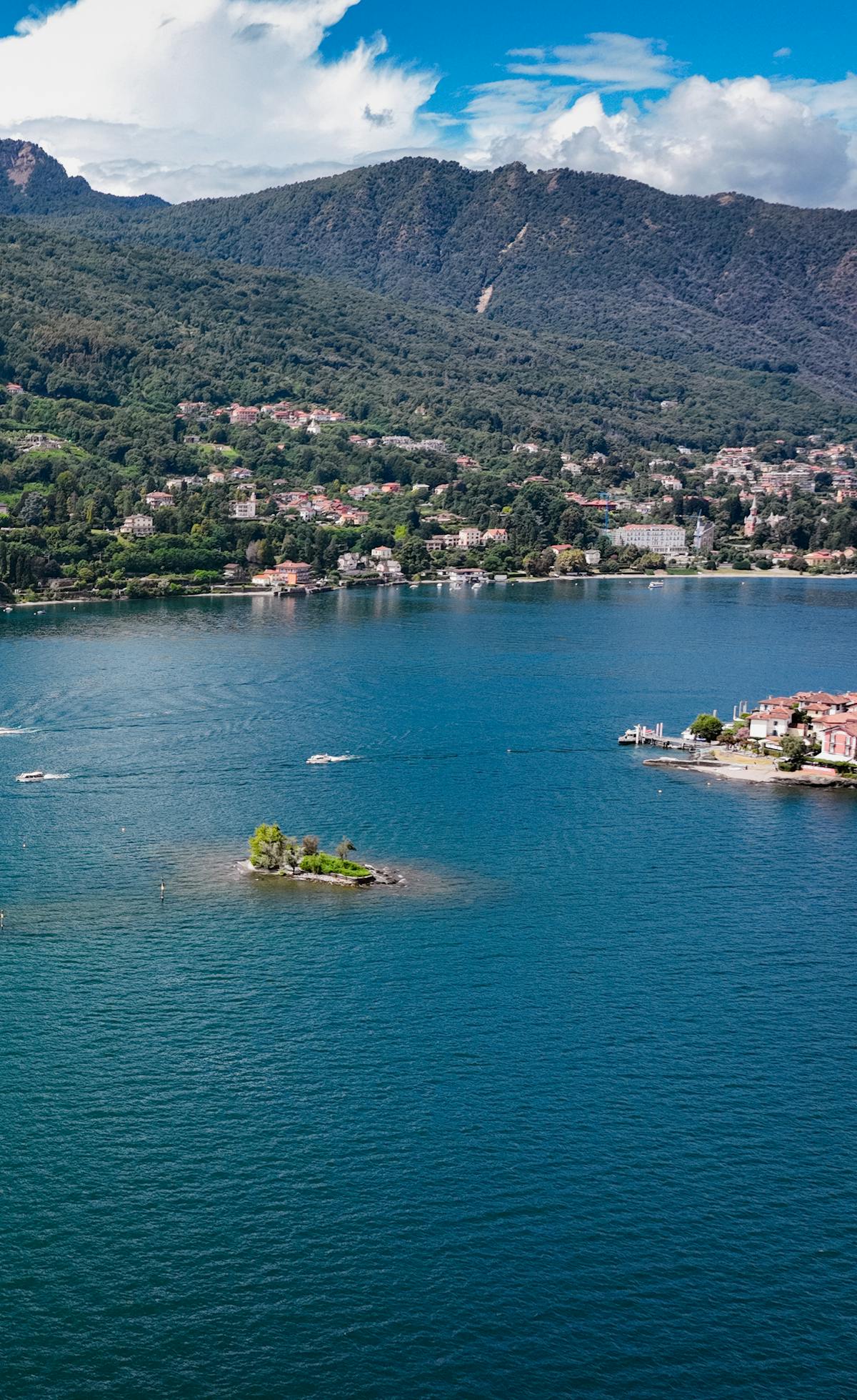 Vista Lago Maggiore con isole
