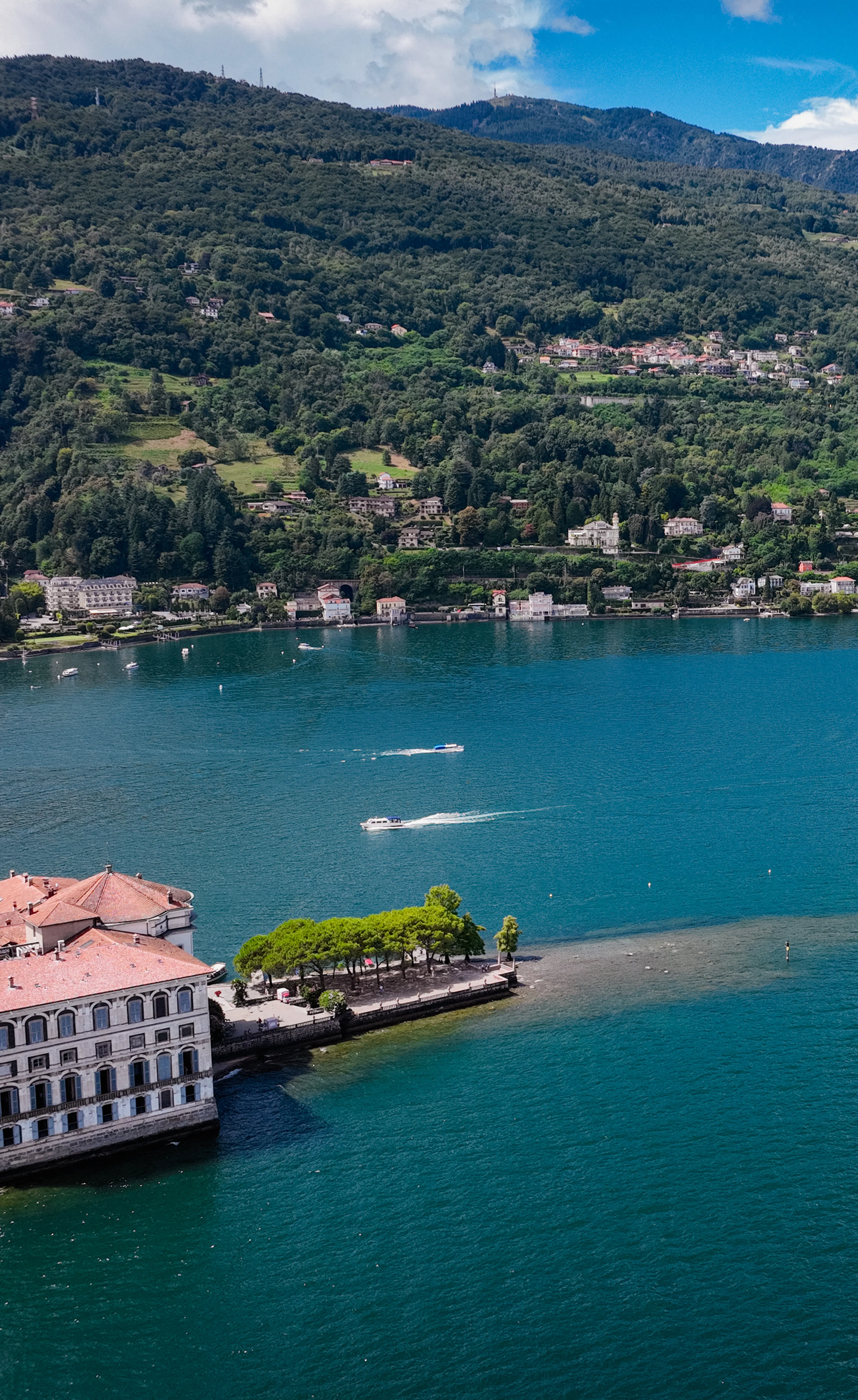 Vista Lago Maggiore con isole