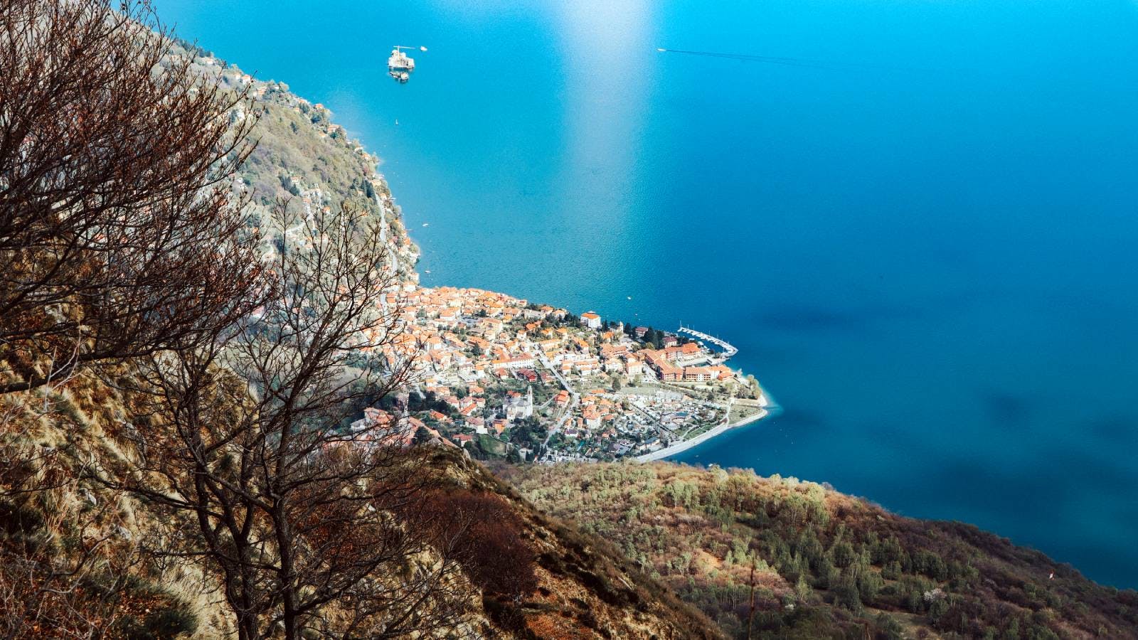 Cannero Riviera, vista dall'alto