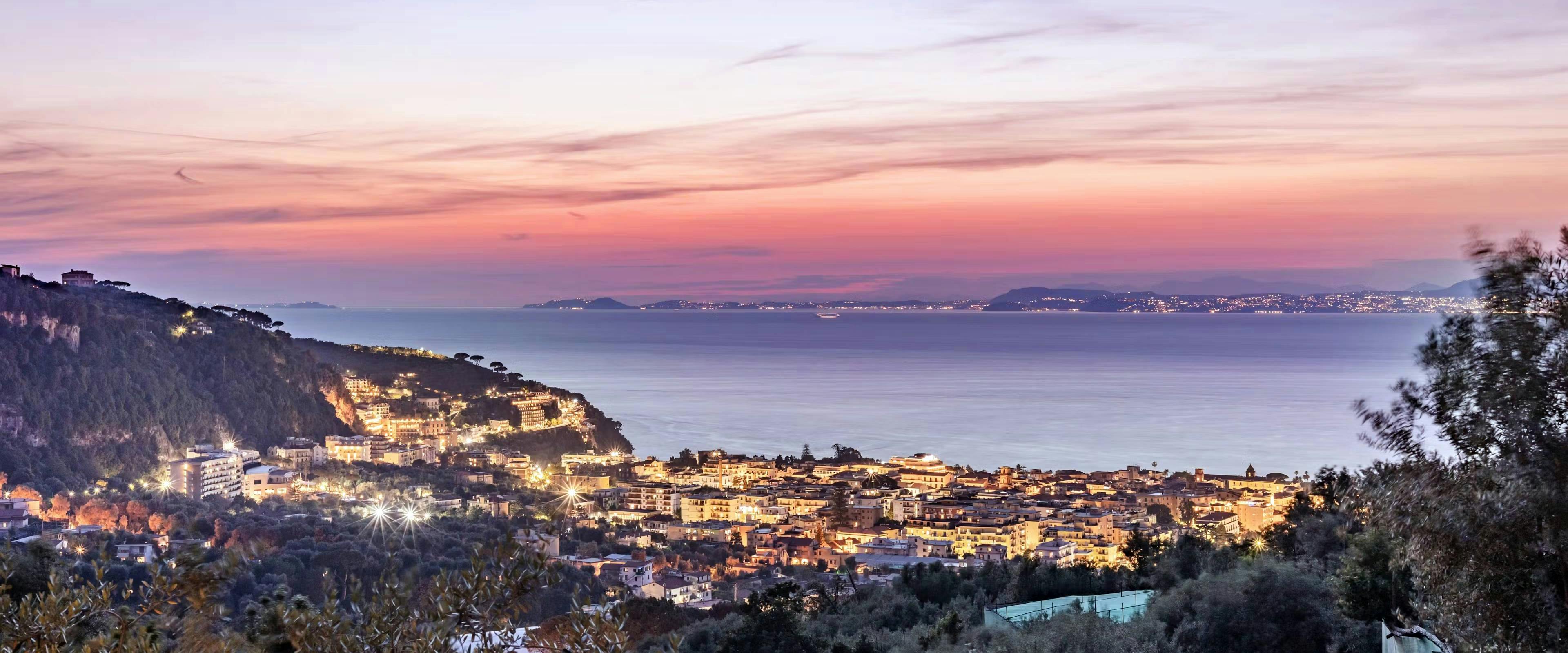 Vista del golfo di Sorrento