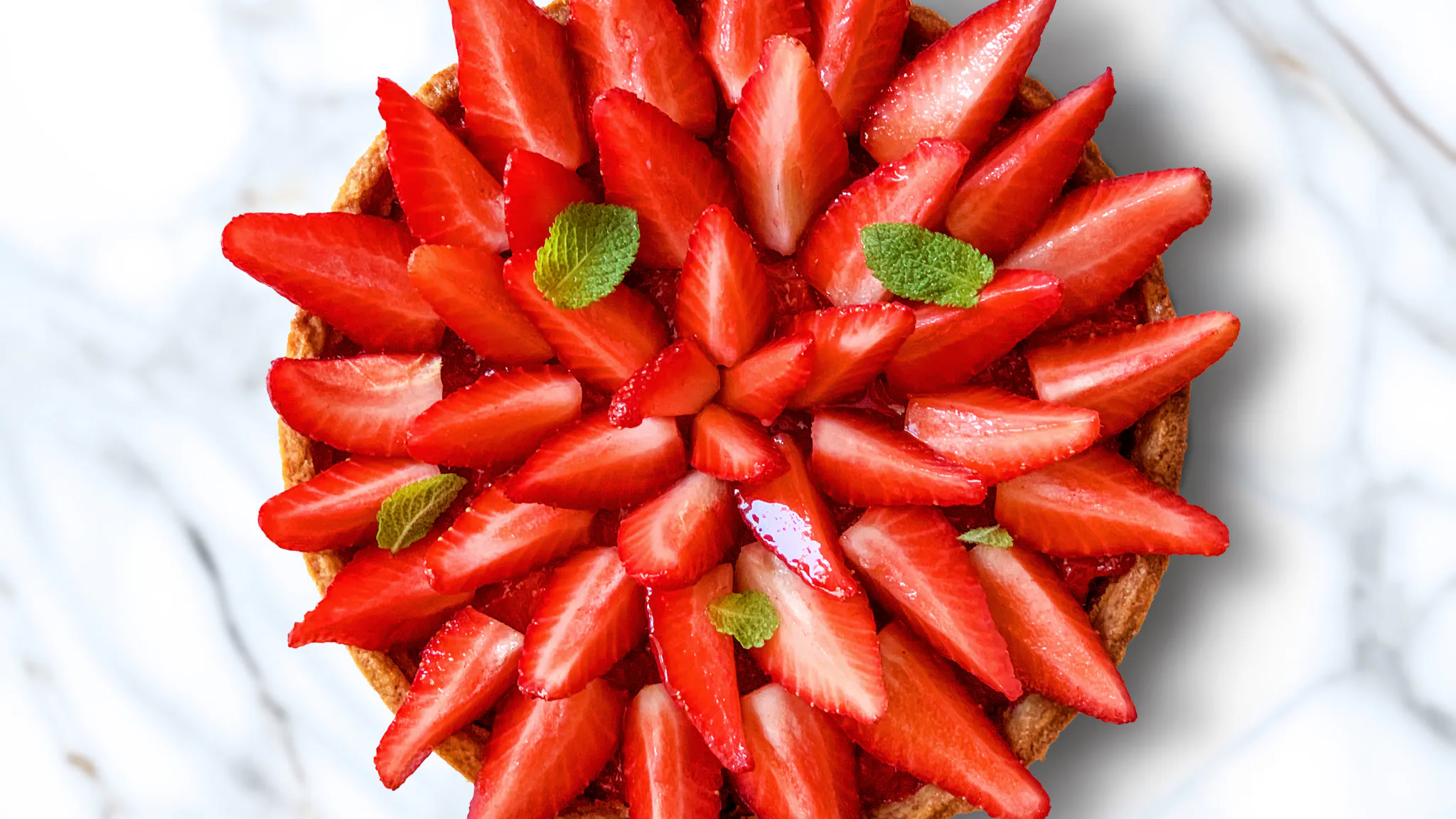 Erdbeertarte