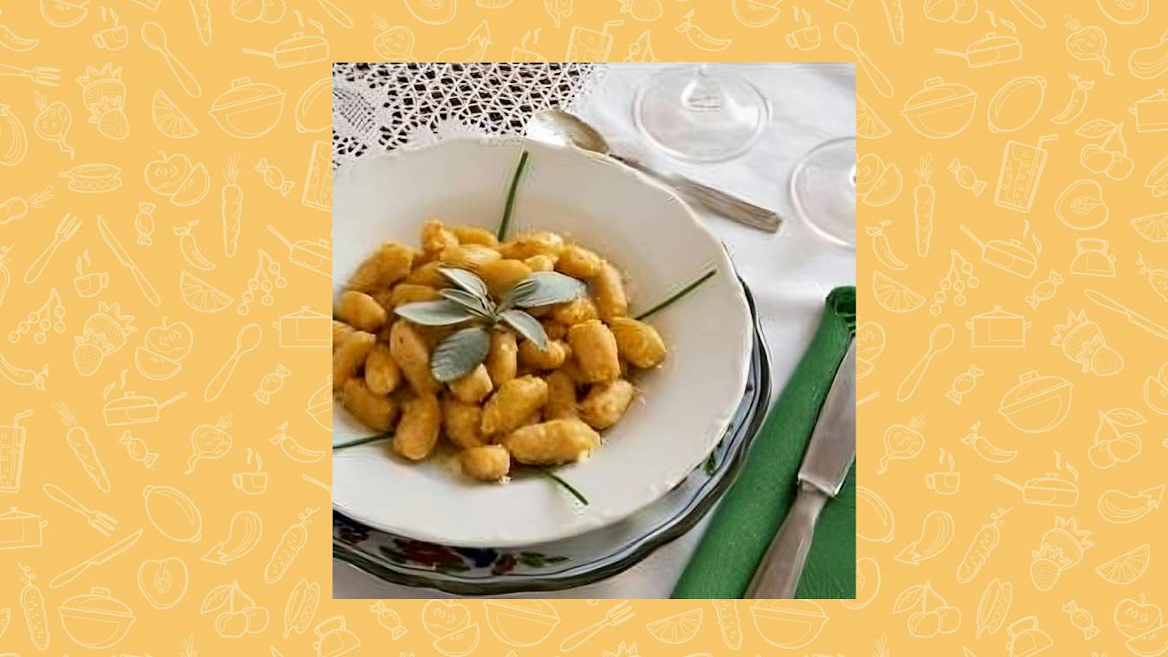 Dish with Mantuan Malfatti