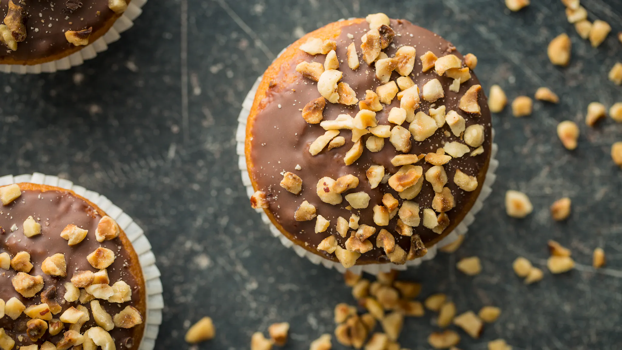 Gâteau au chocolat et aux noisettes